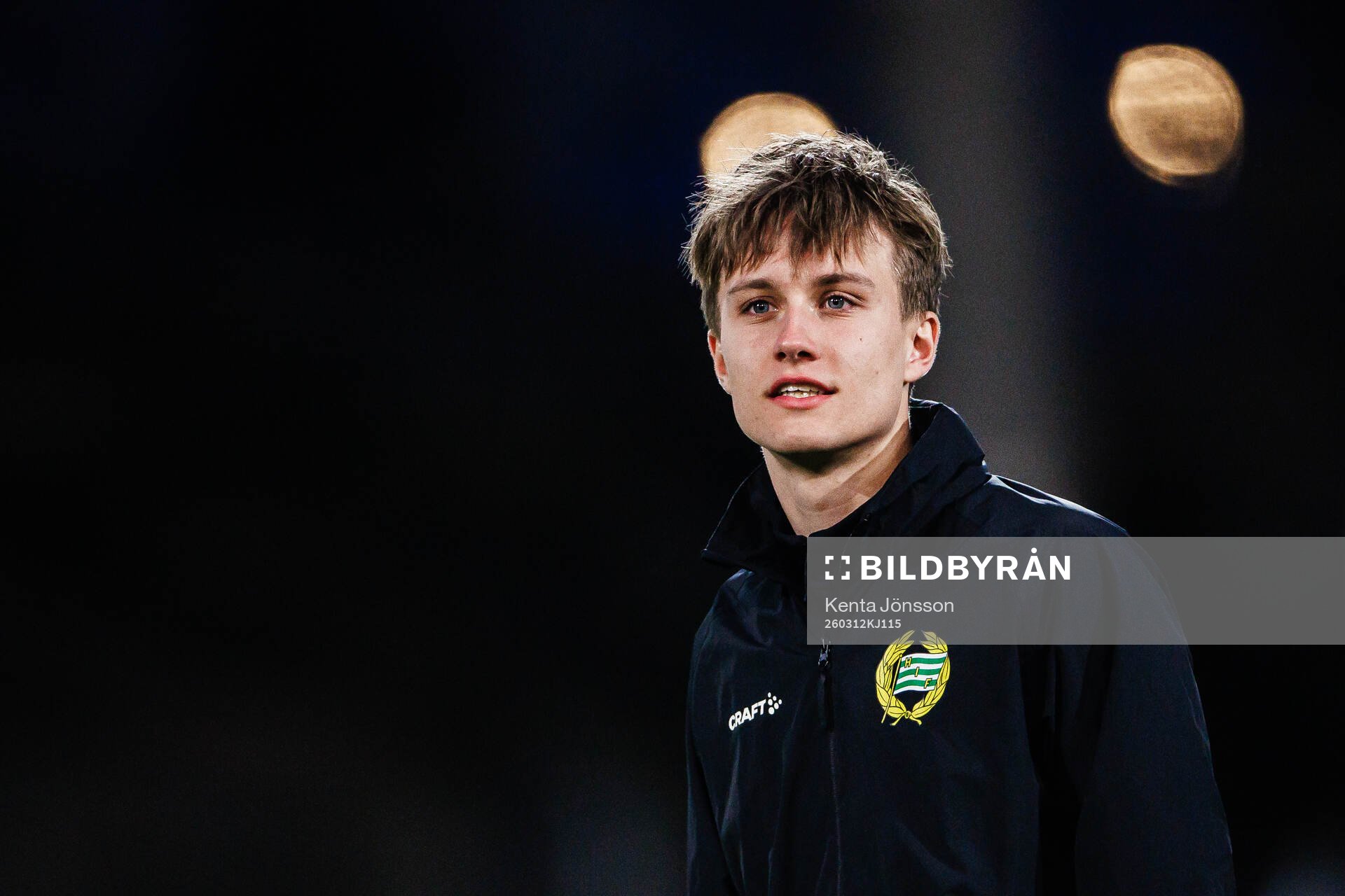 Hammarbys assisterande tränare Alfred Mörk-Eidem