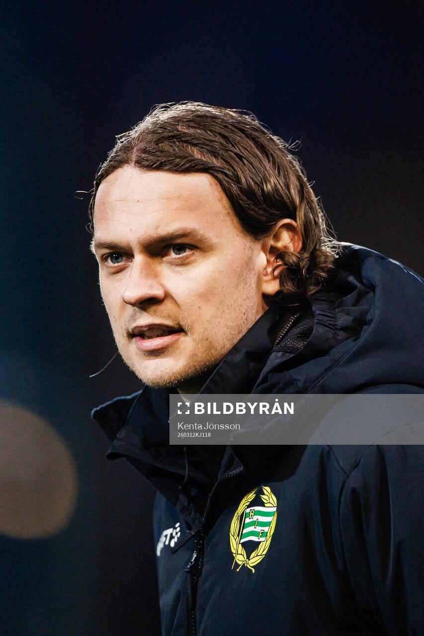 Hammarbys assisterande tränare Marcus Rinvall