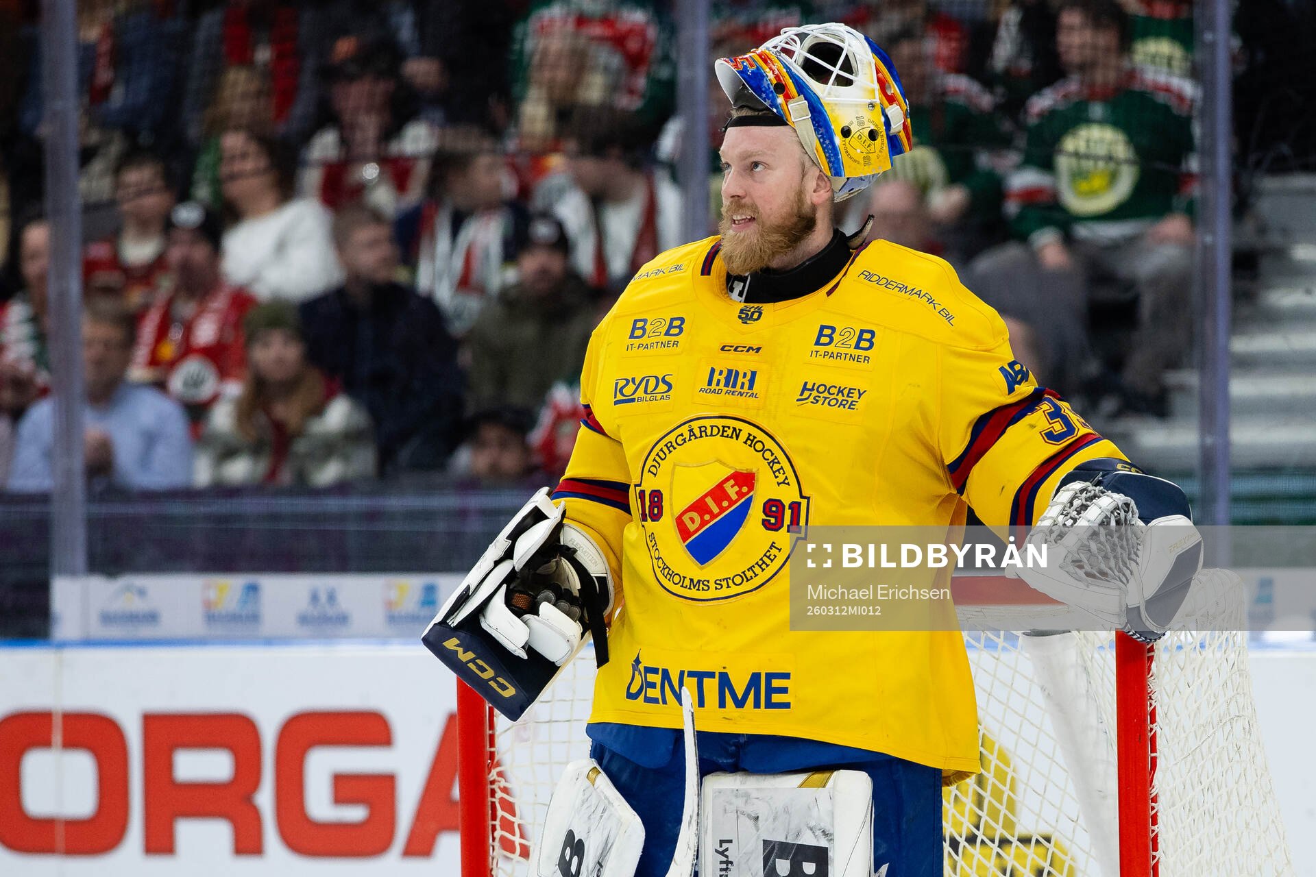 Djurgårdens målvakt Magnus Hellberg