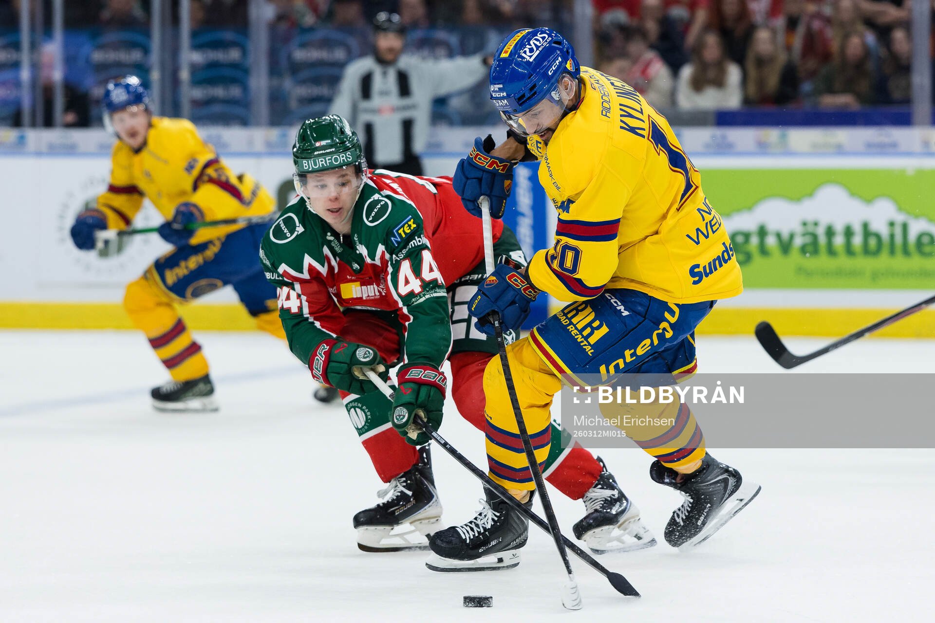 Frölundas Noah Dower Nilsson och Djurgårdens Oliver