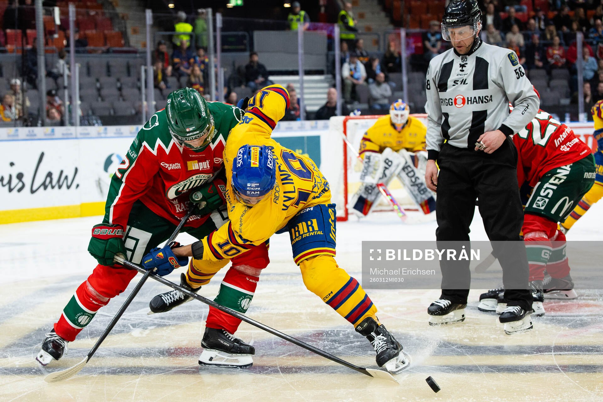 Frölundas Filip Cederqvist och Djurgårdens Oliver