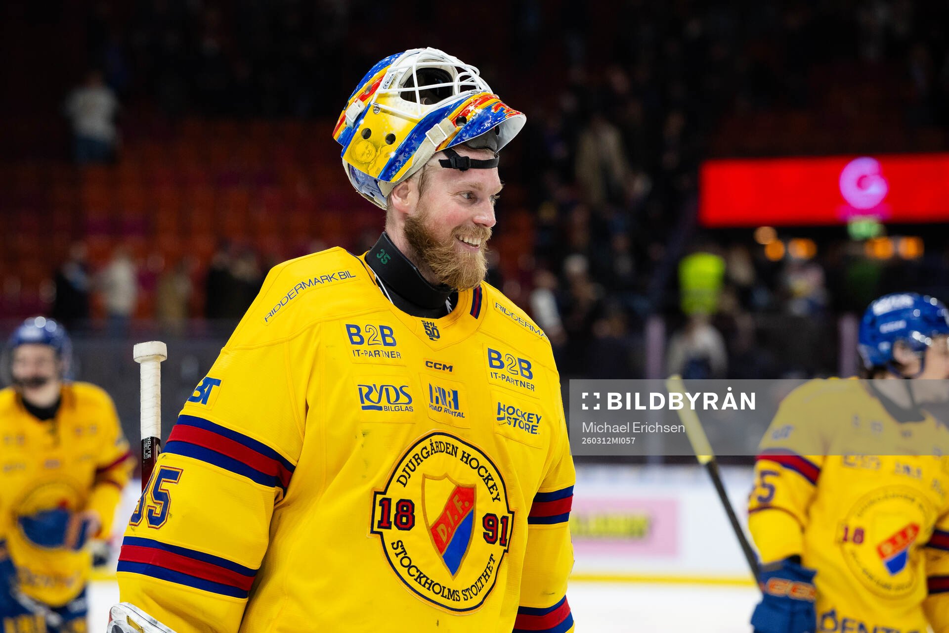Djurgårdens målvakt Magnus Hellberg