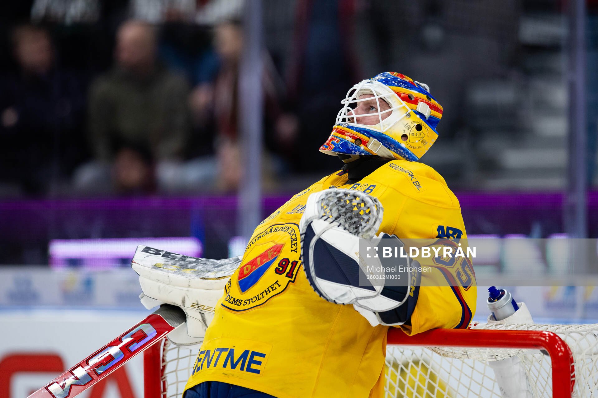 Djurgårdens målvakt Magnus Hellberg