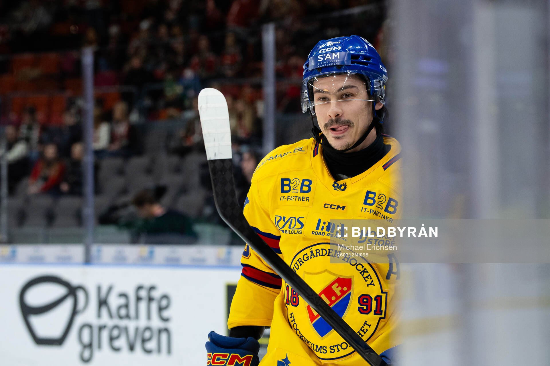 Djurgårdens Charles Hudon