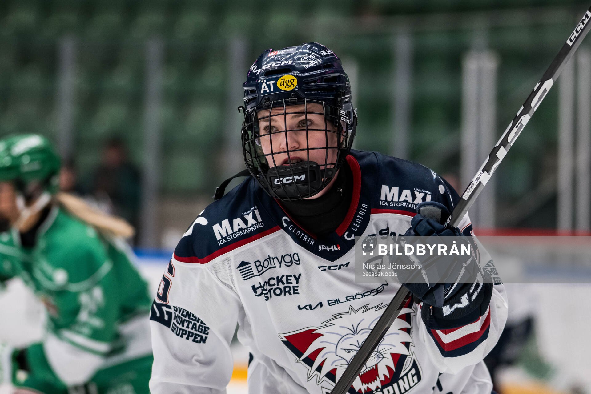 Linköpings Lindsay Agnew-Svedén och