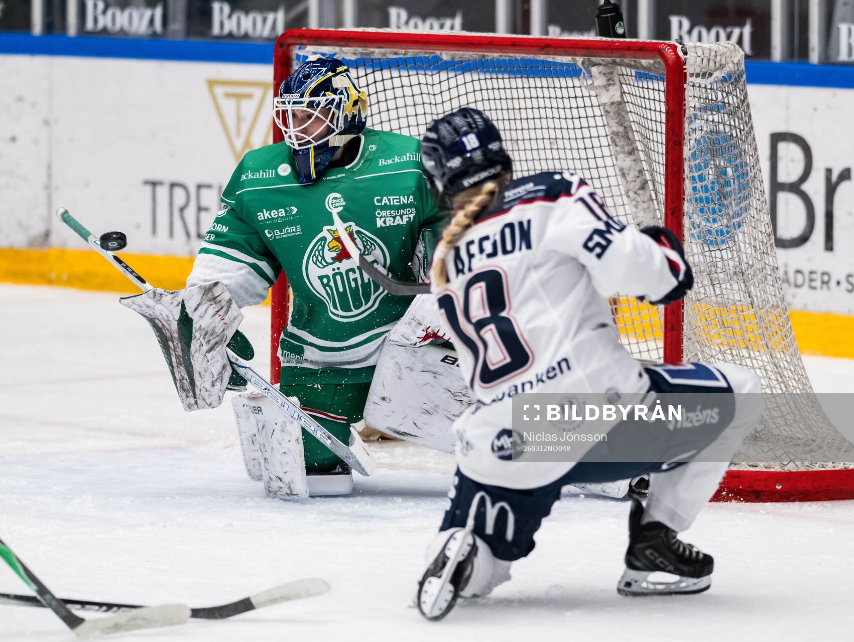 Rögles målvakt Viktorie Svejdova