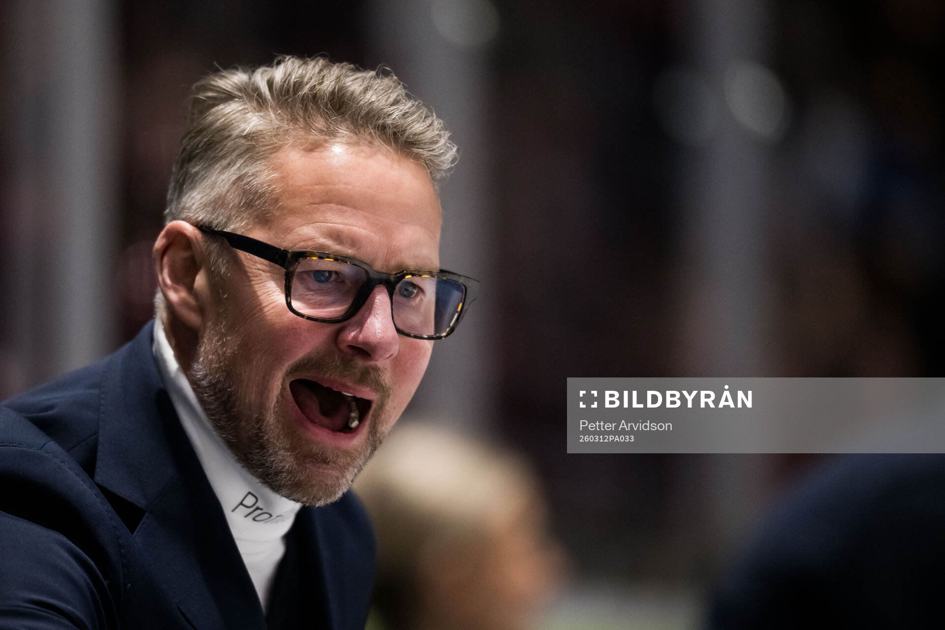 Leksands tränare Johan Hedberg