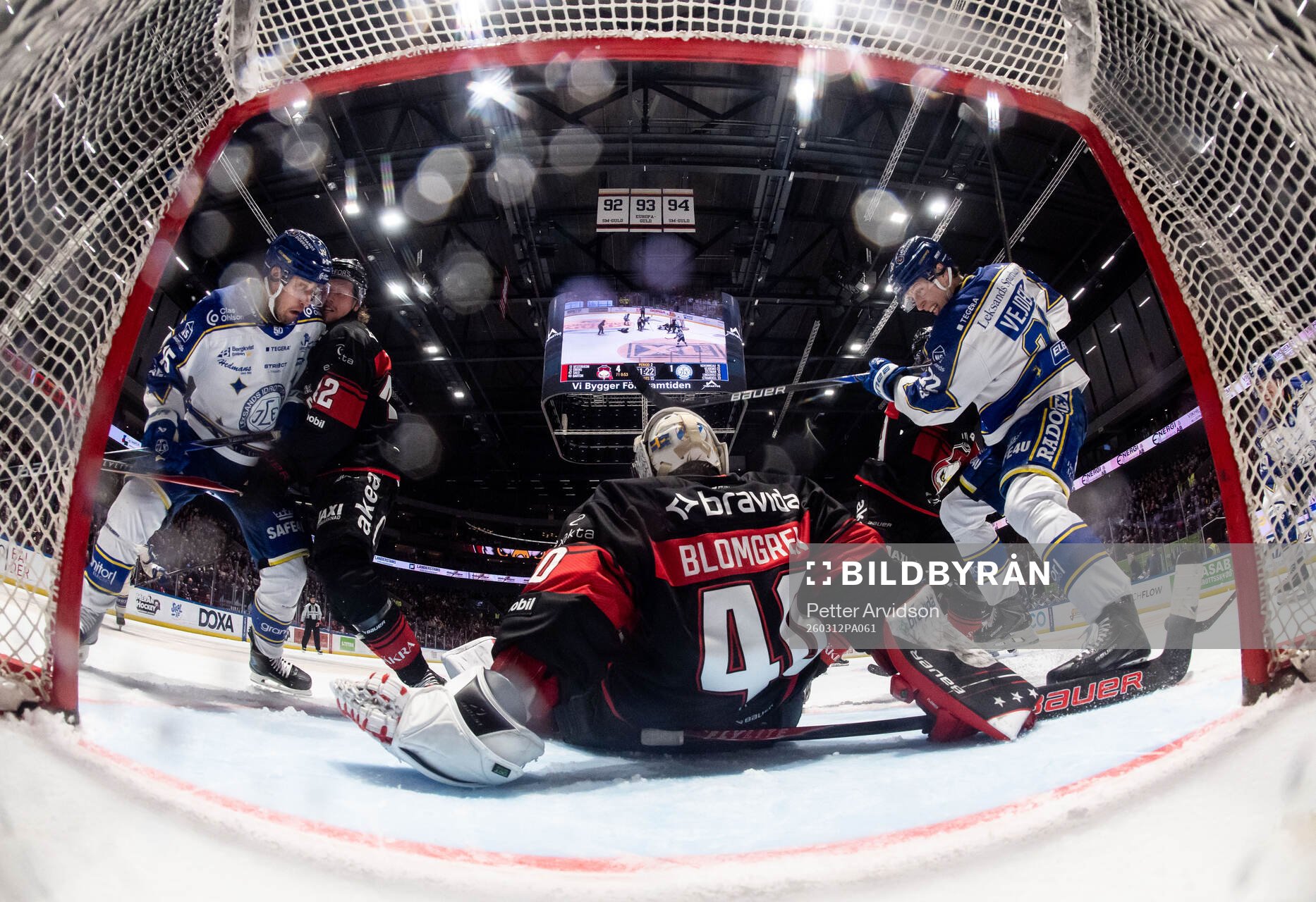 Leksands Max Veronneau och Lukas Vejdemo oroar mot Malmö