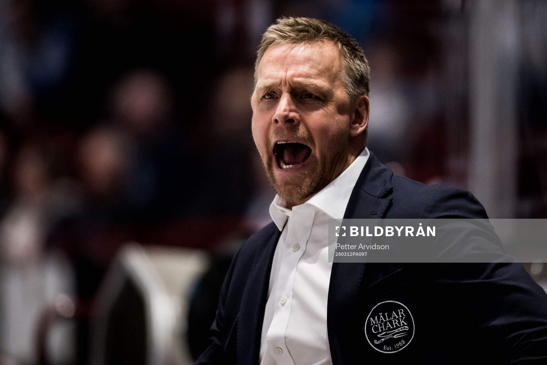 Malmö Redhawks assisterande tränare Bert Robertsson