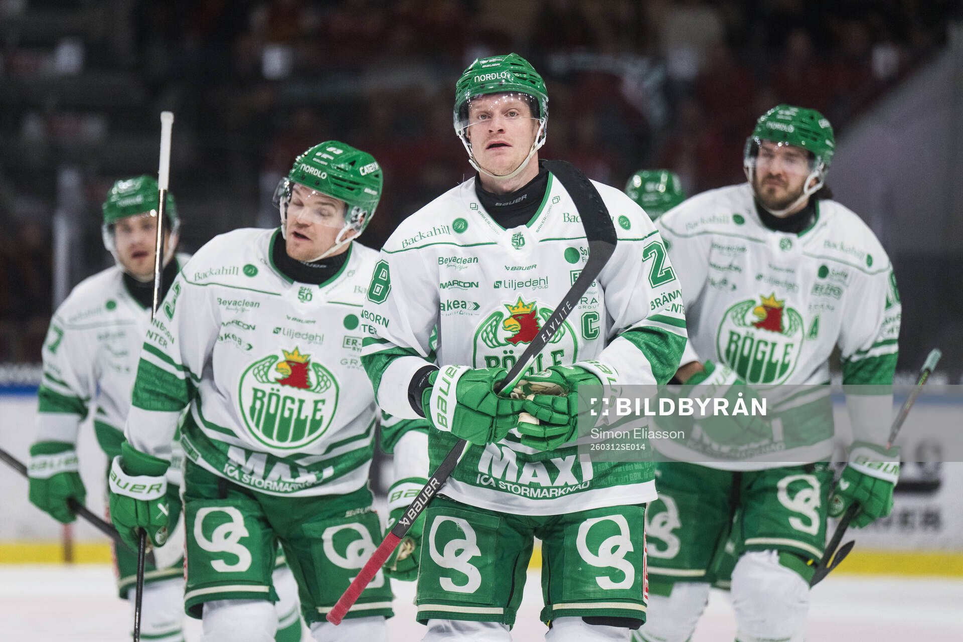 Rögles Anton Bengtsson jublar