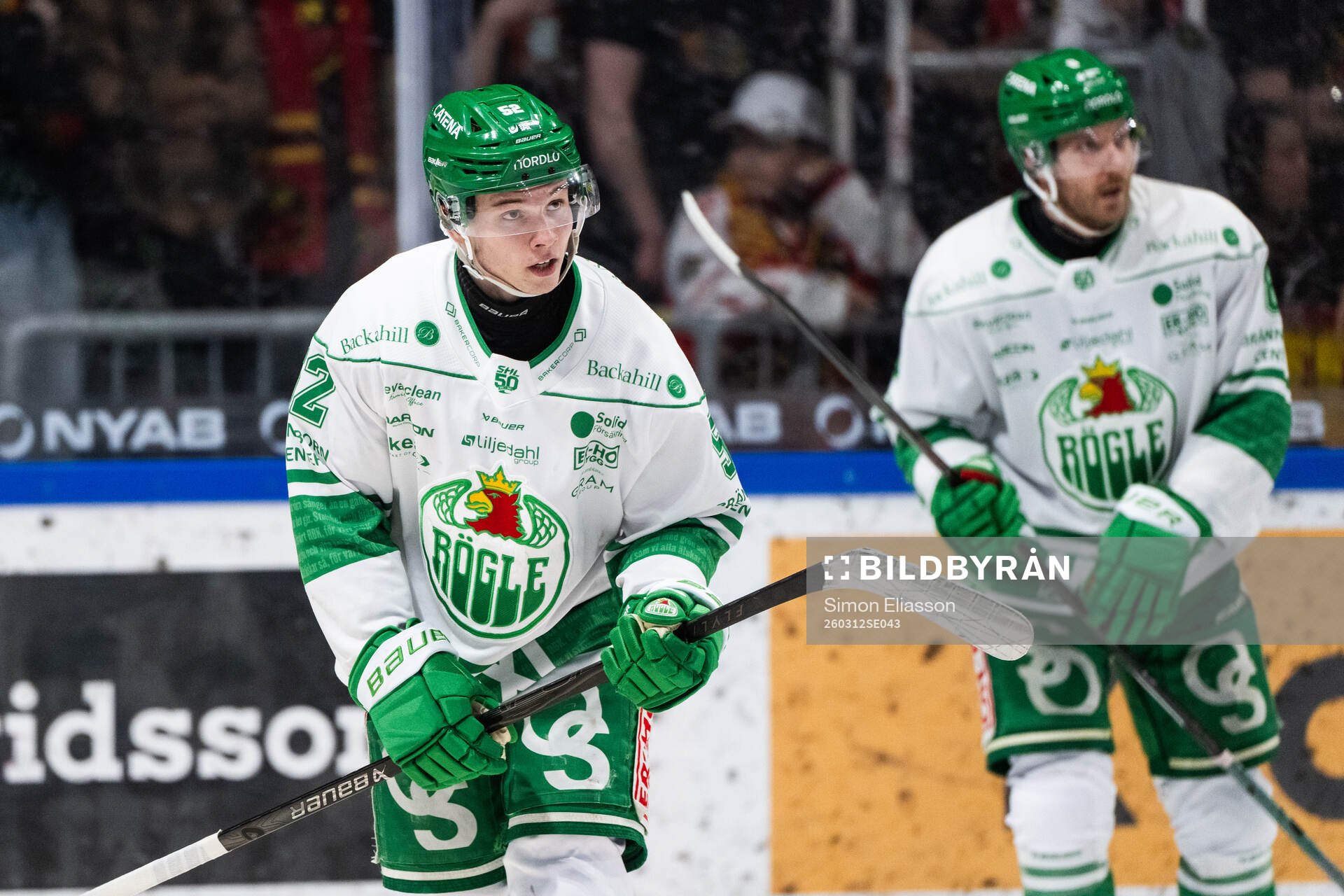 Rögles Felix Nilsson jublar