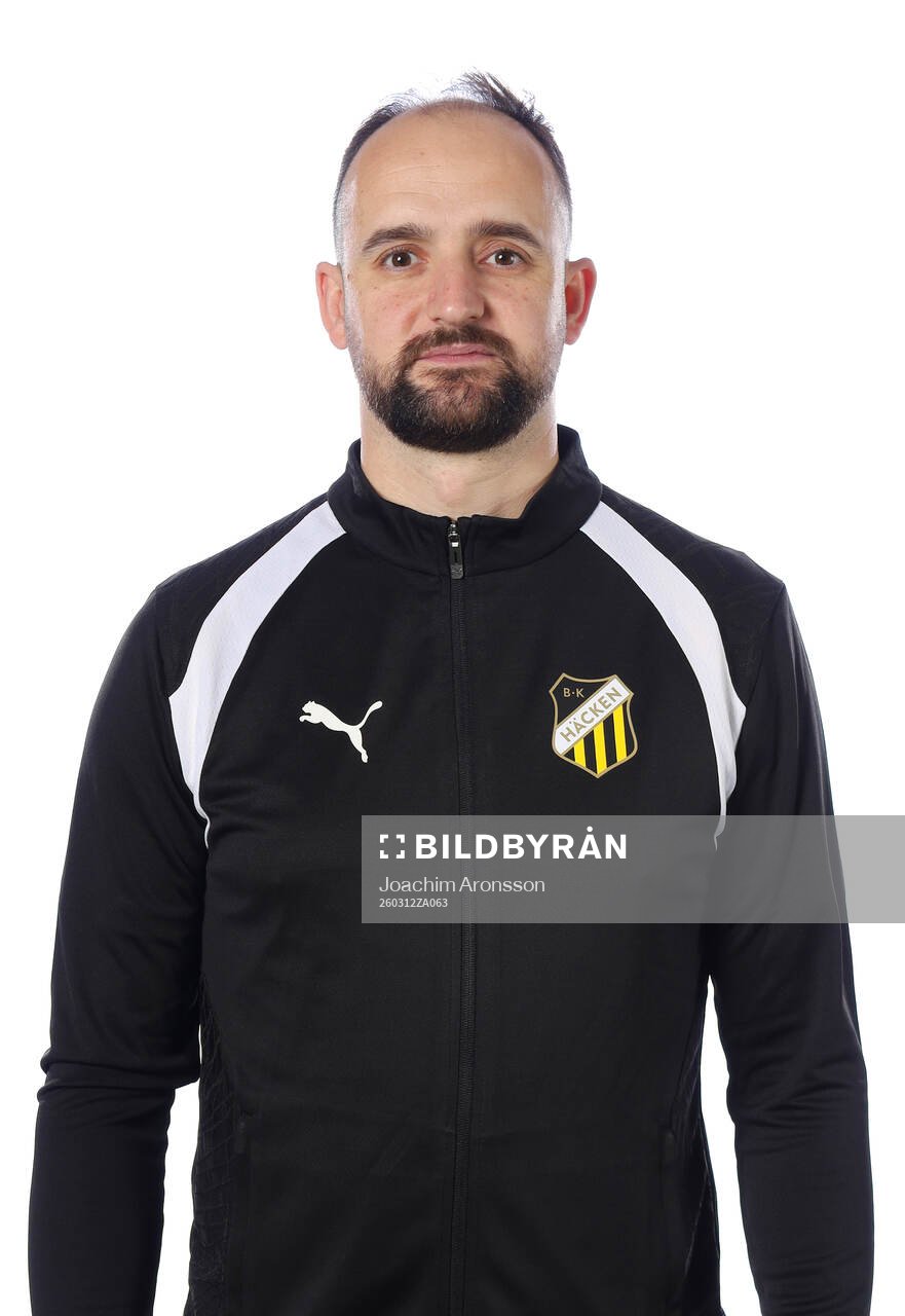 Häckens assisterande tränare Vitor Gazimba