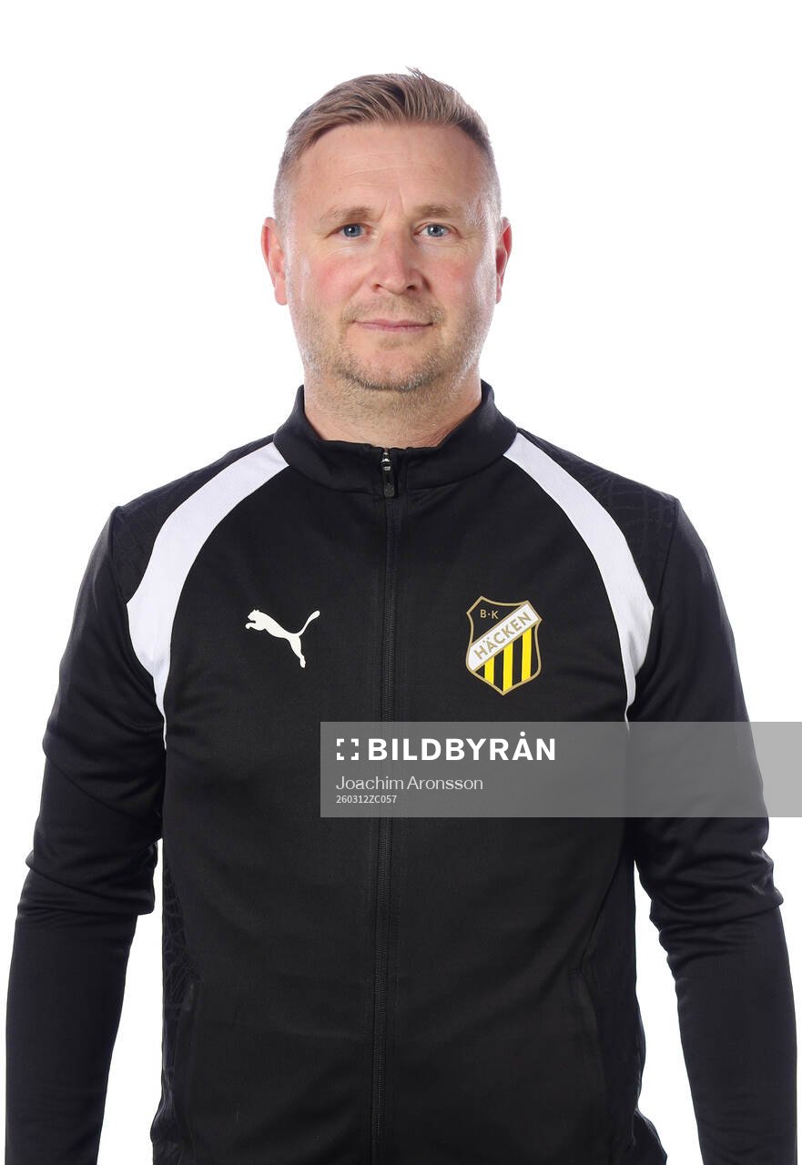 Häckens målvaktstränare Tomas Vainio