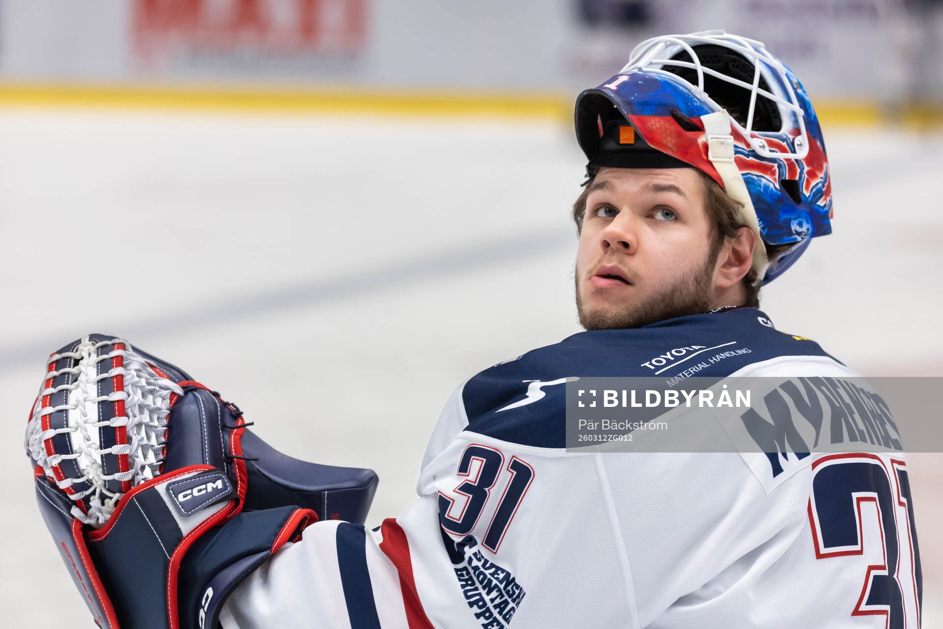 Linköpings målvakt Jesper Myrenberg