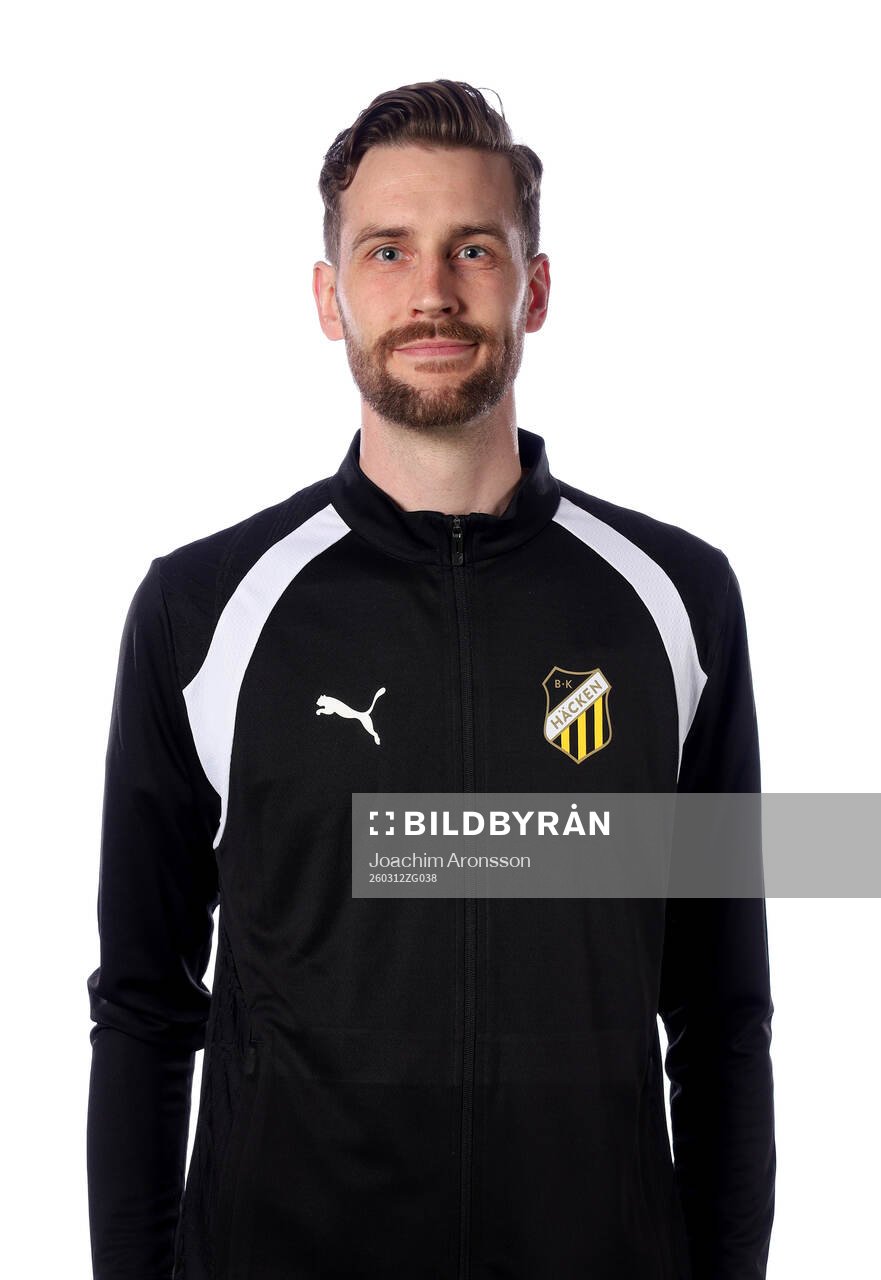 Häckens fystränare Joel Dahlberg