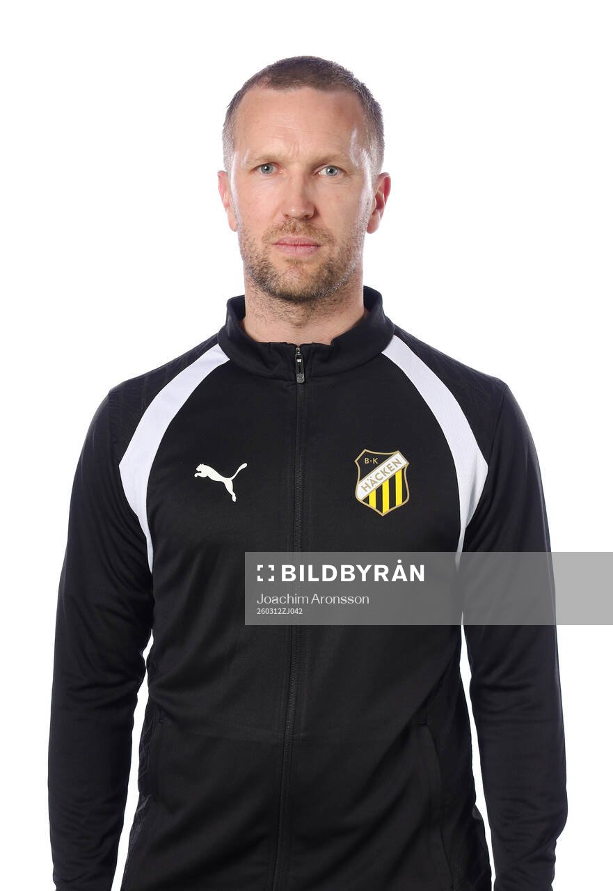 Häckens assisterande tränare Rasmus Lindgren