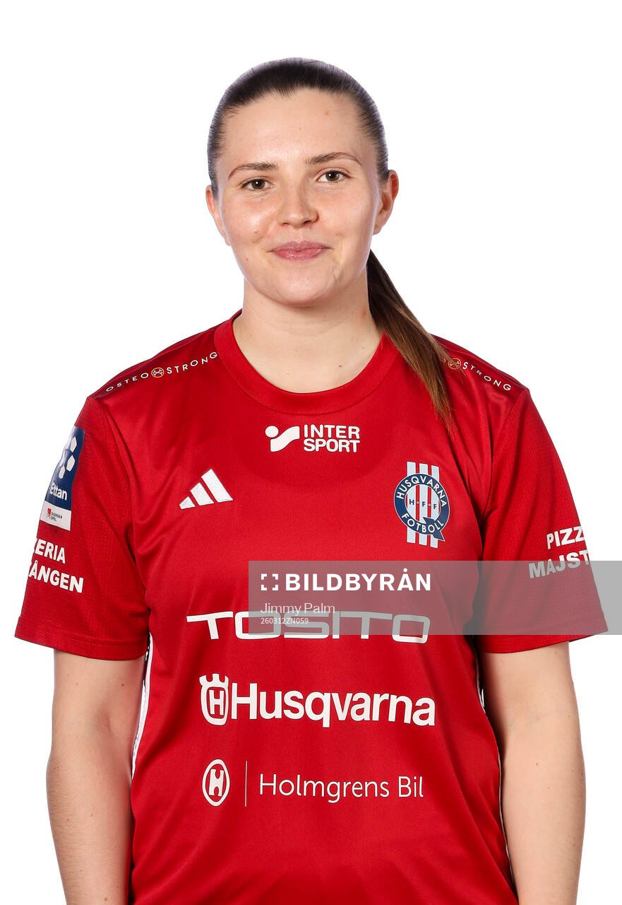 Husqvarnas målvakt Lisa Sjögren