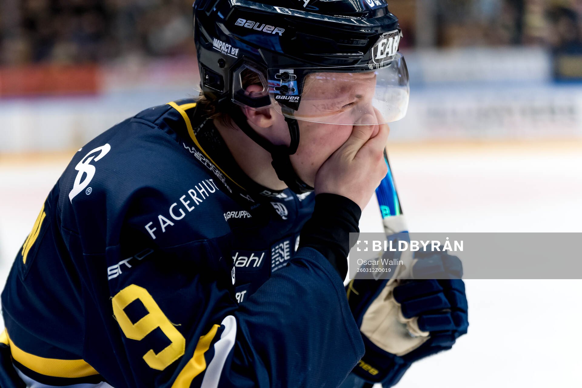 HV71s Hugo Pettersson har ont