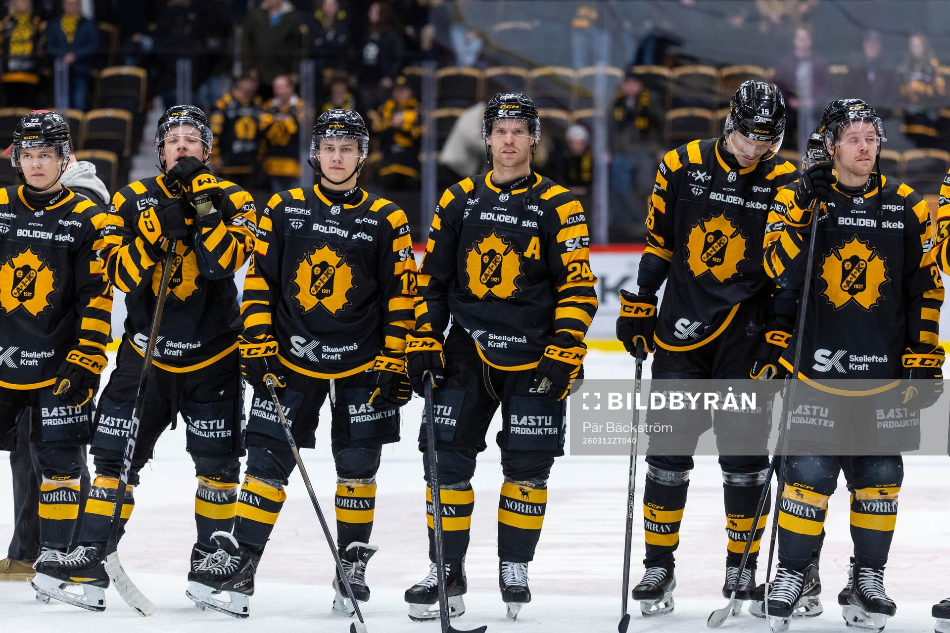 Skellefteås Oscar Lindberg med laget