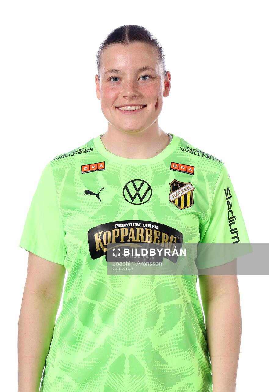 Häckens målvakt Disa Hellwig