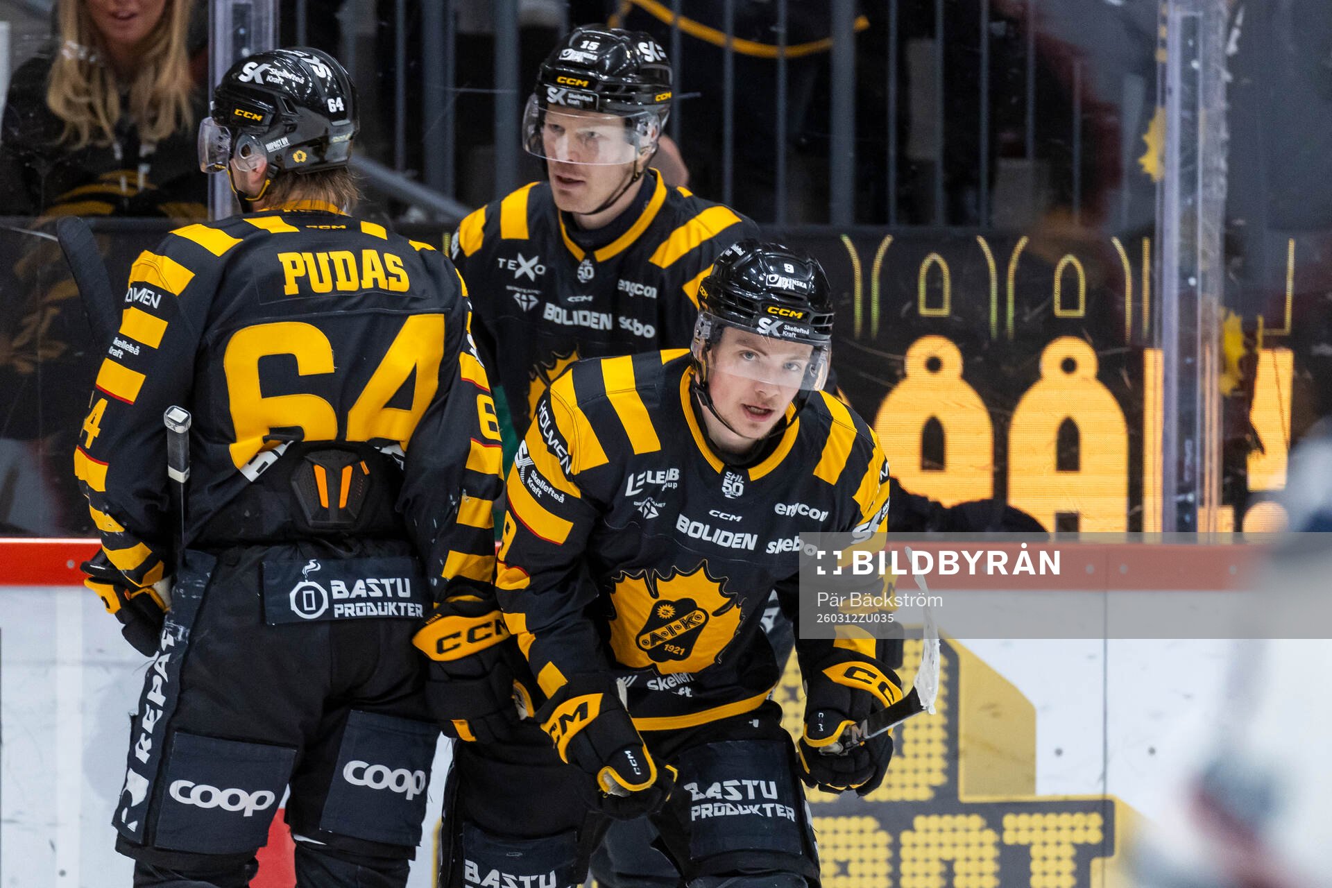 Skellefteås Victor Stjernborg jublar