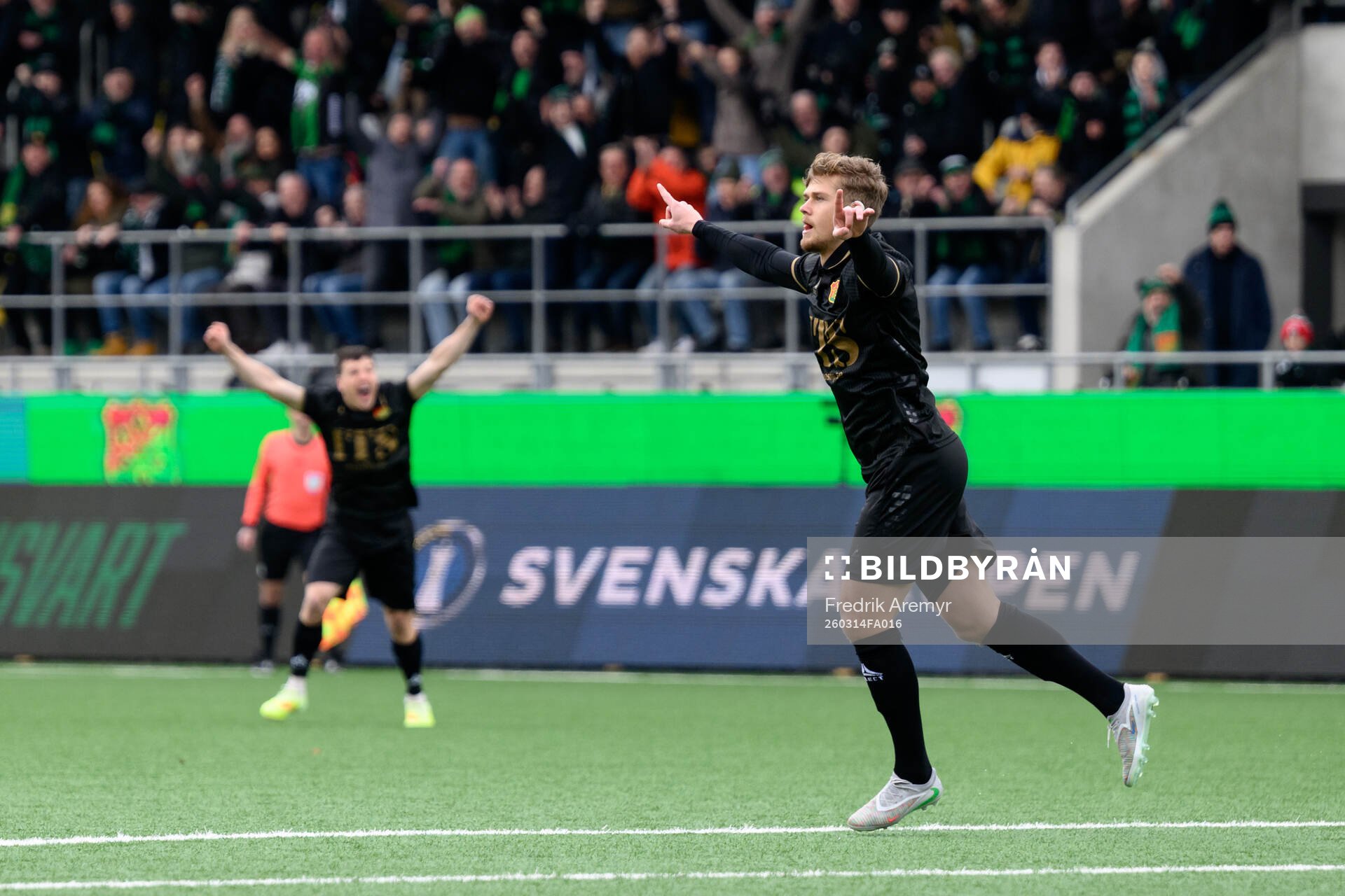 GAIS Kevin Holmen jublar
