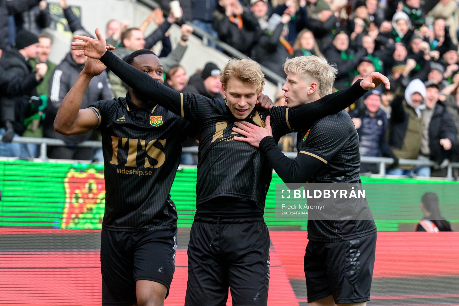 GAIS Shalom Ekong, Rasmus Niklasson Petrovic och Robert