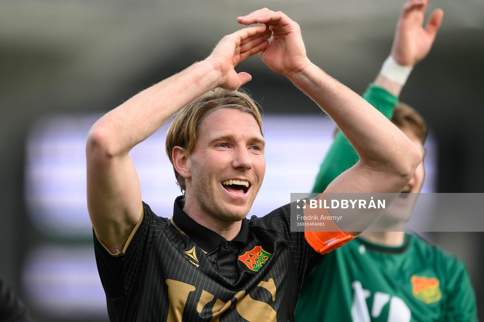 GAISs August Wängberg jublar