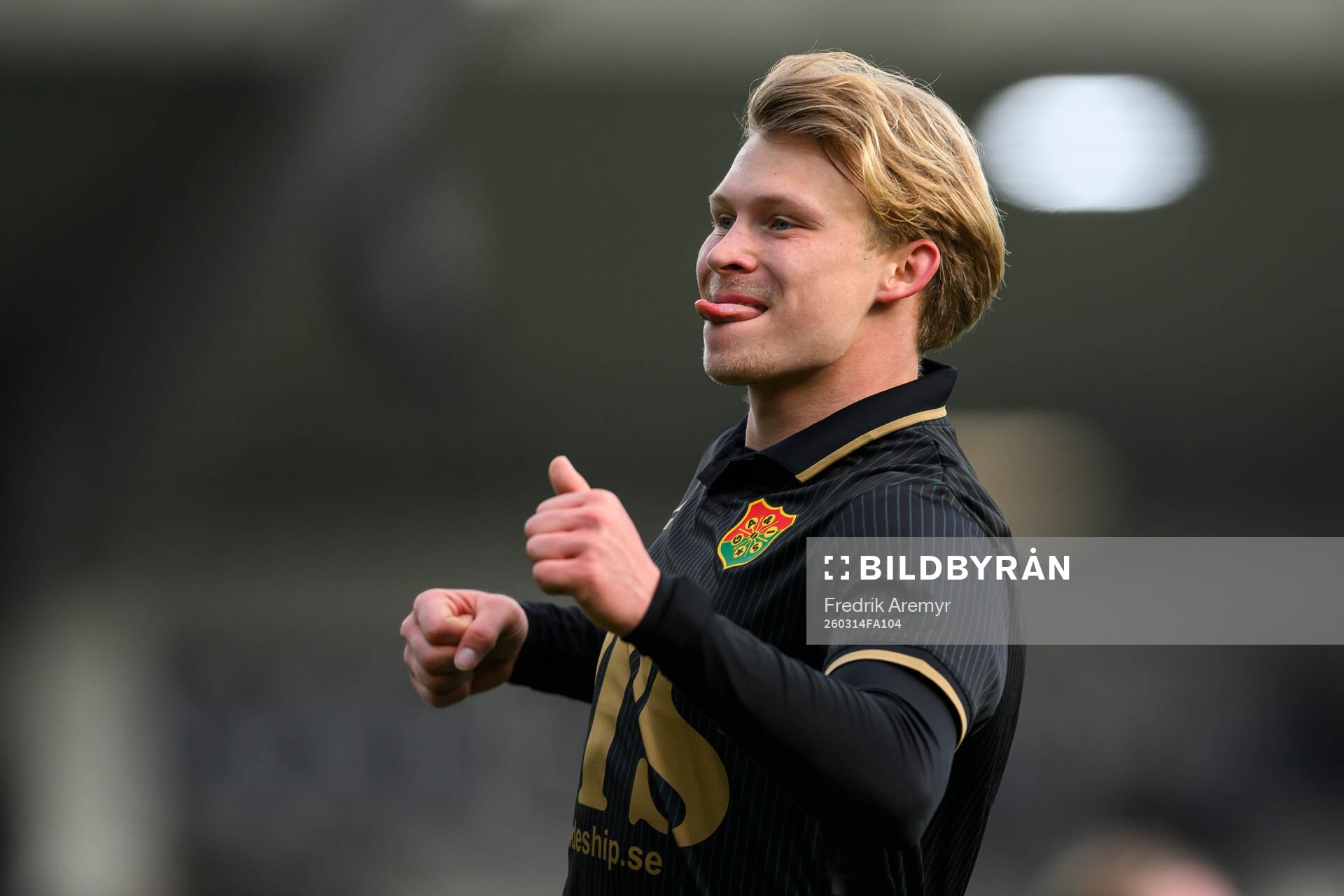 GAISs Rasmus Niklasson Petrovic jublar