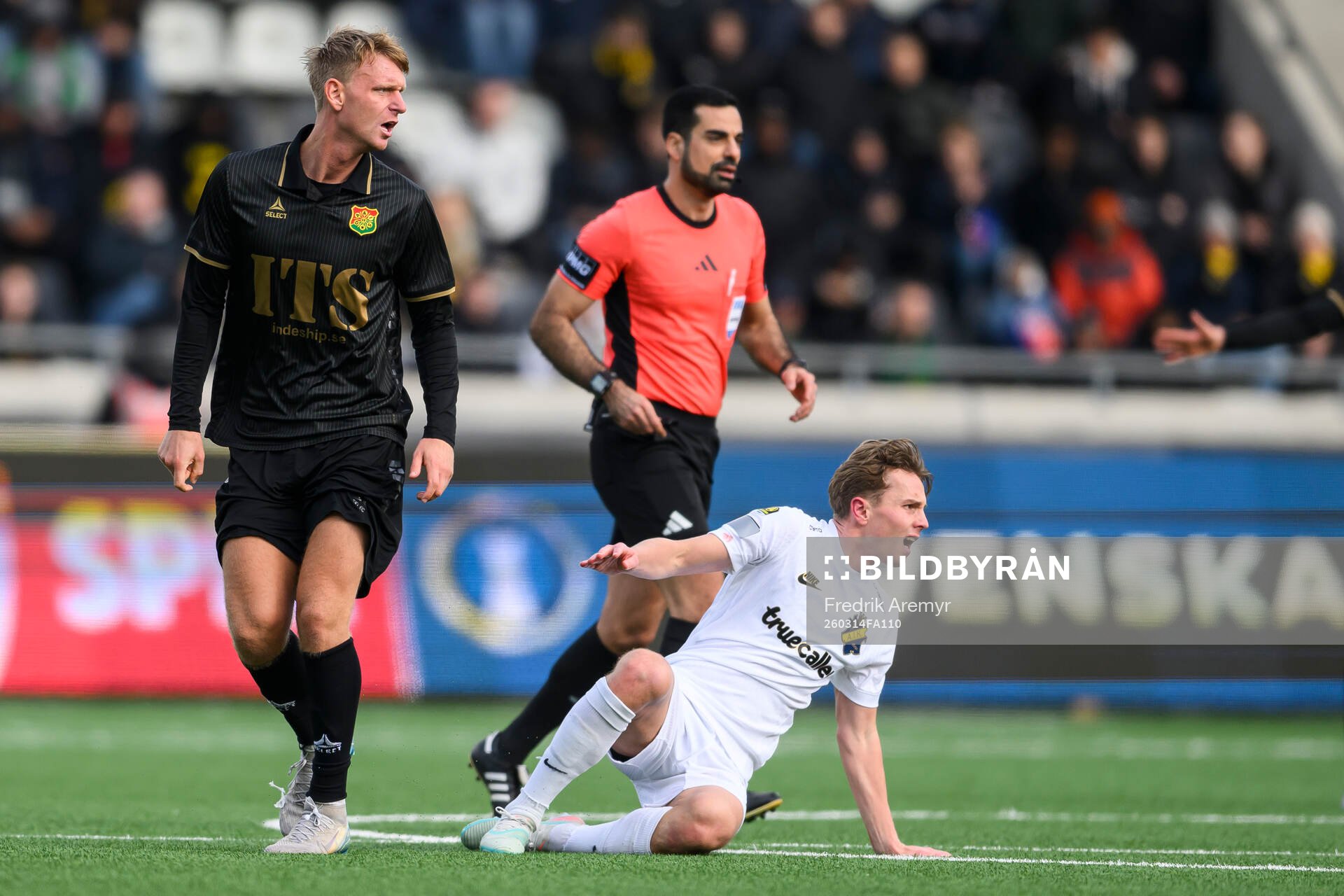 GAISs Joackim Fagerjord och AIKs Johan Hove