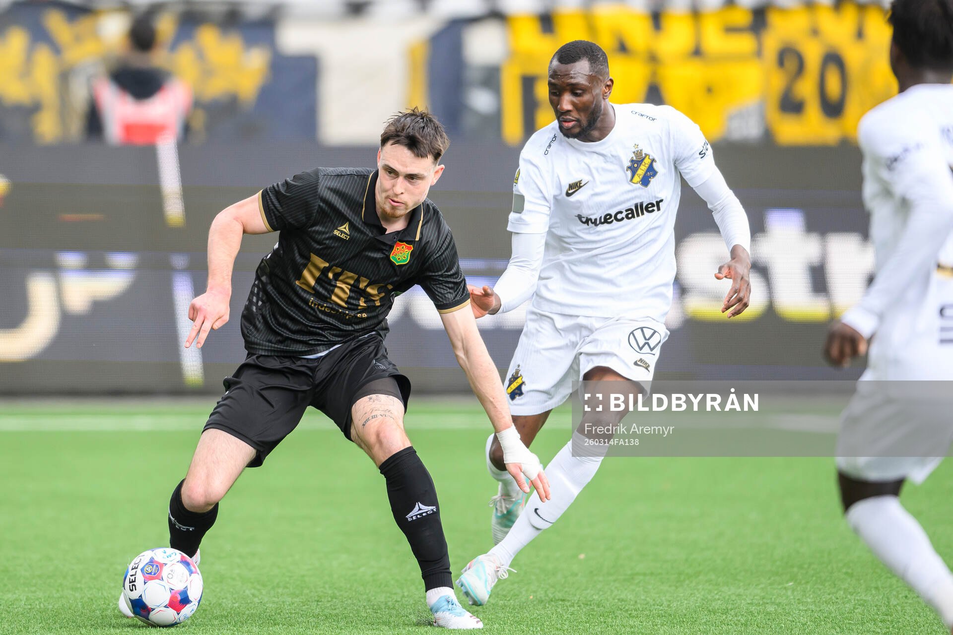 GAISs Samuel Salter och AIKs Ibrahim Cisse