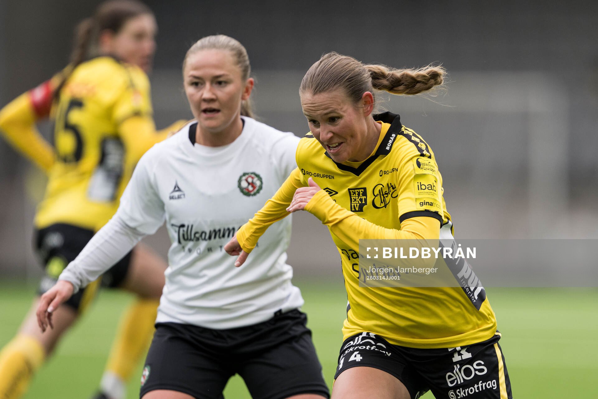 Elfsborgs Elsa Burvall och Örebro SKs Nora Törngren