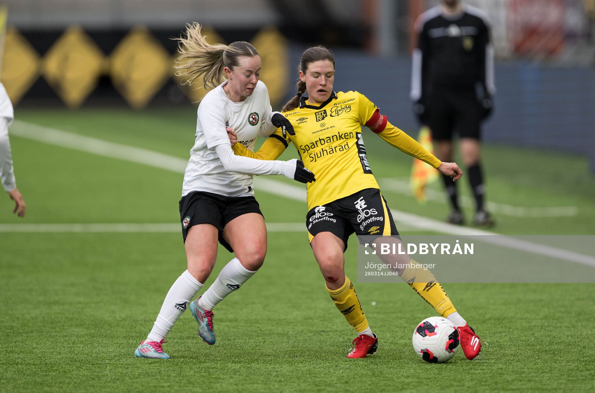 Örebro SKs Emma Åström och Elfsborgs Tove Lorén