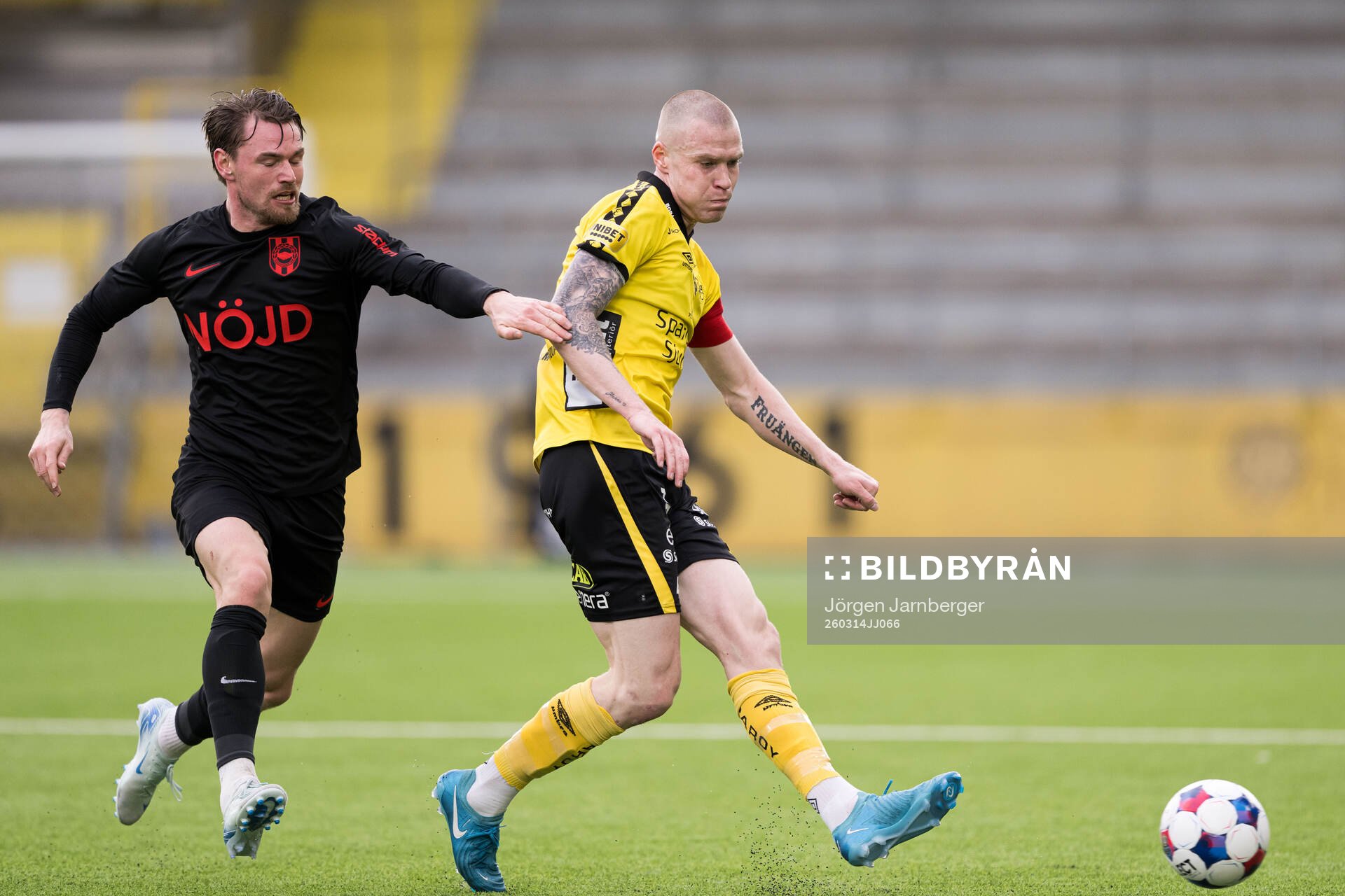 Brommapojkarnas Rasmus Örqvist och Elfsborgs Thomas