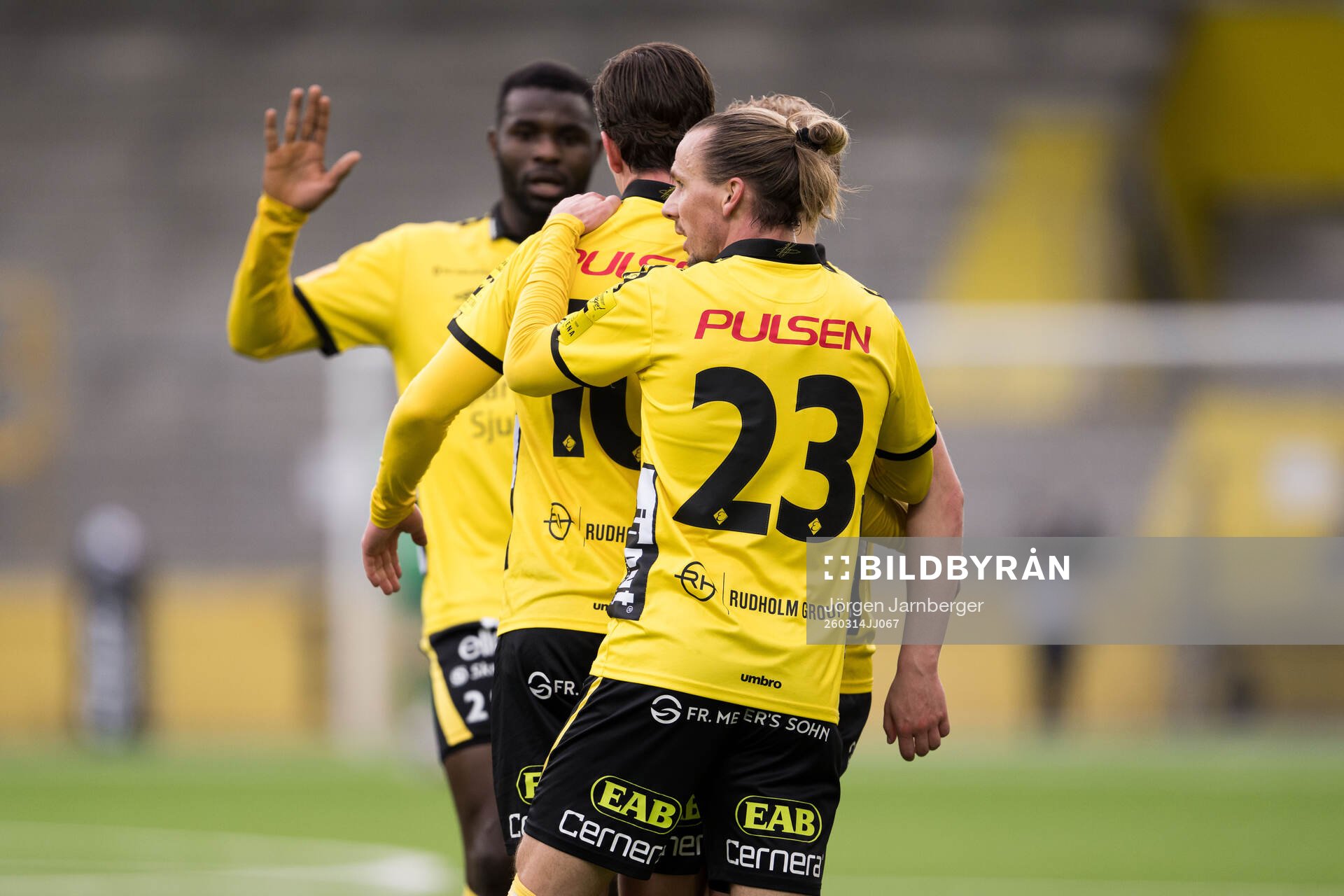 Elfsborgs spelare jublar