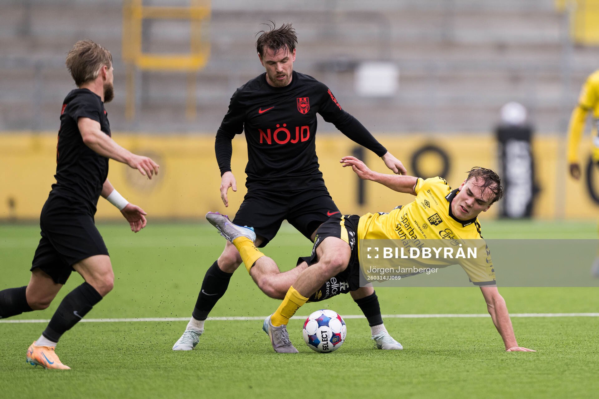 Brommapojkarnas Rasmus Örqvist och Elfsborgs Frode Aronsson