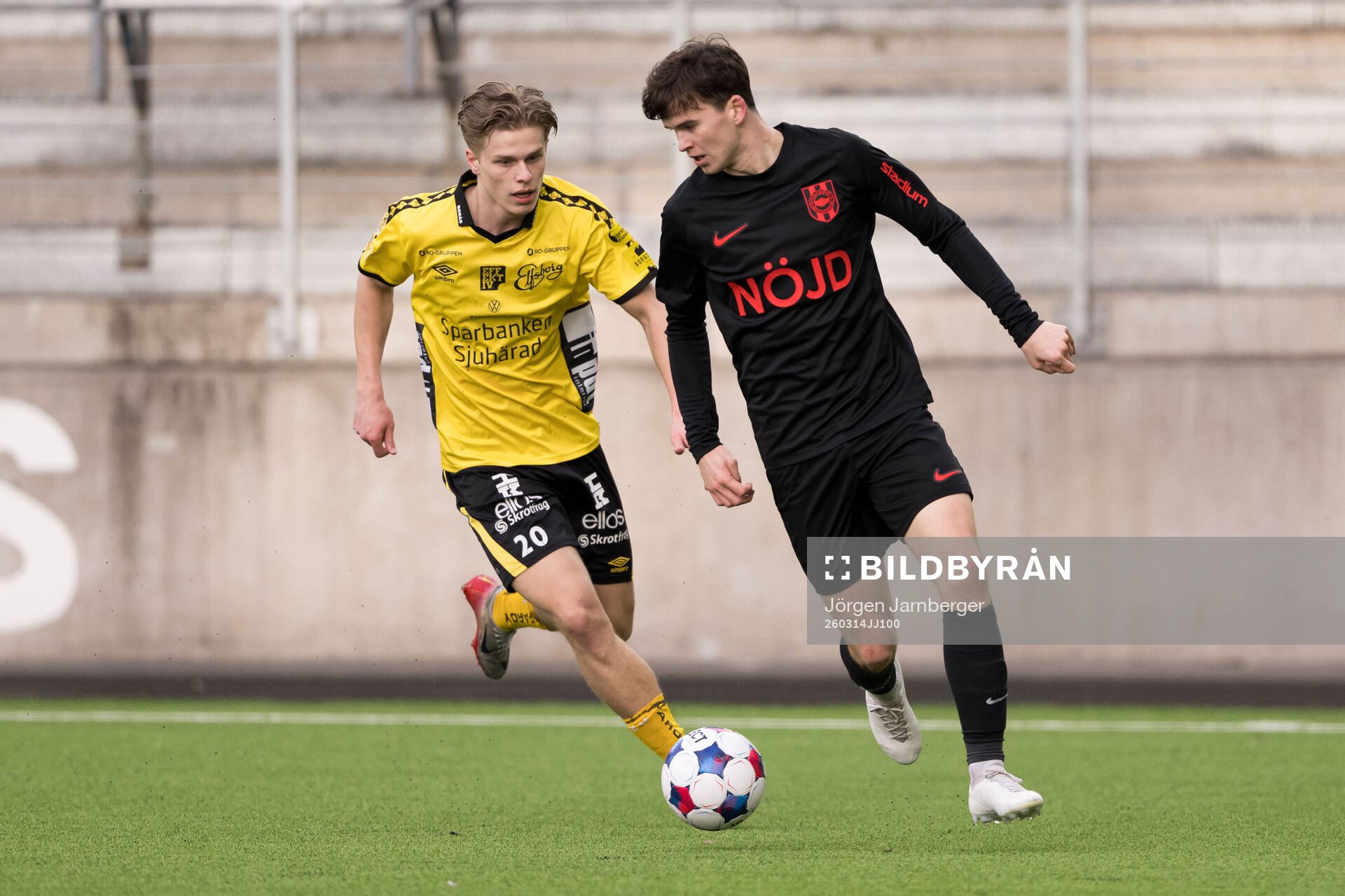 Elfsborgs Gottfrid Rapp och Brommapojkarnas Mads Kristian