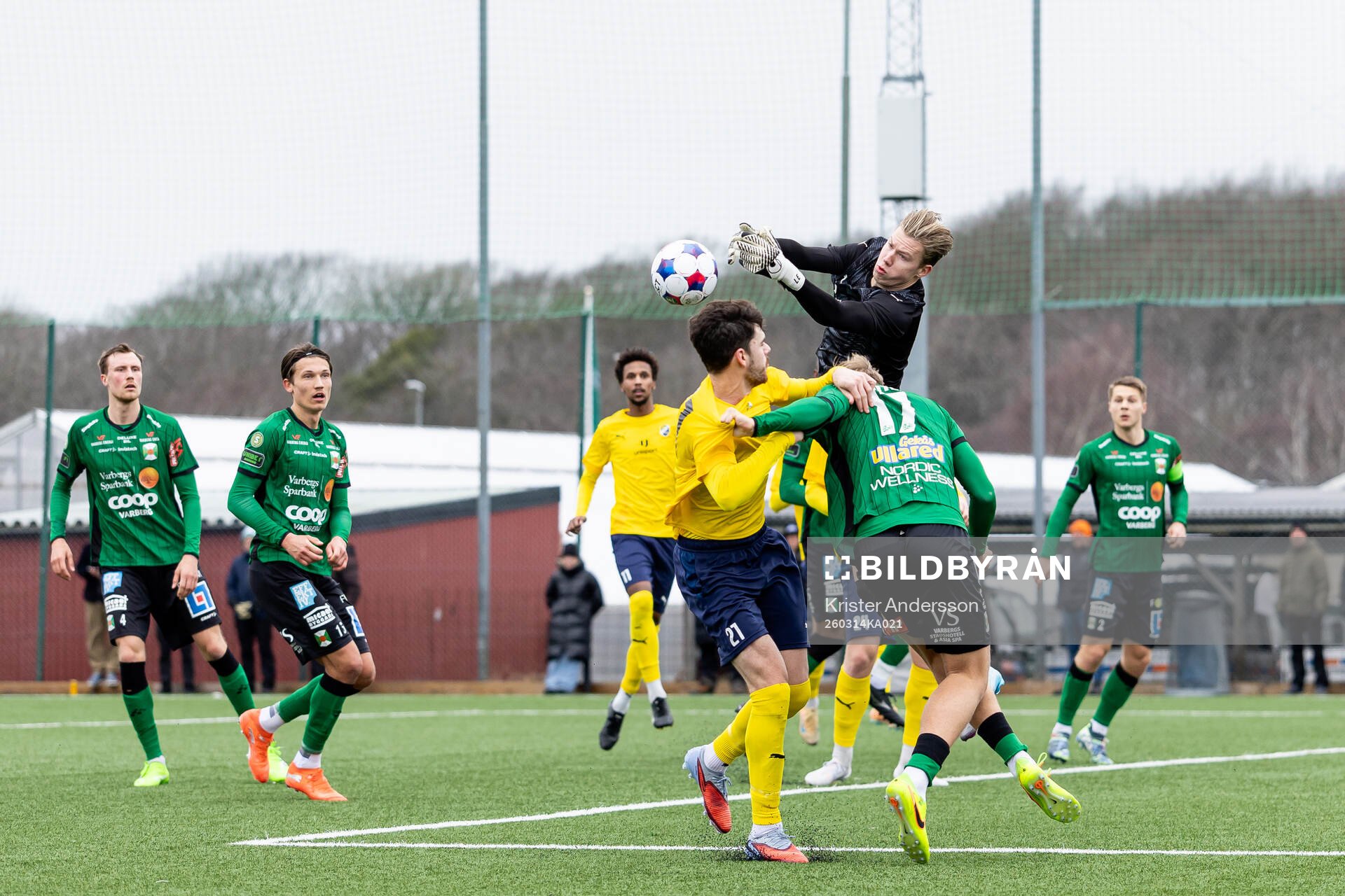 Ljungskiles målvakt Lukas Eriksson