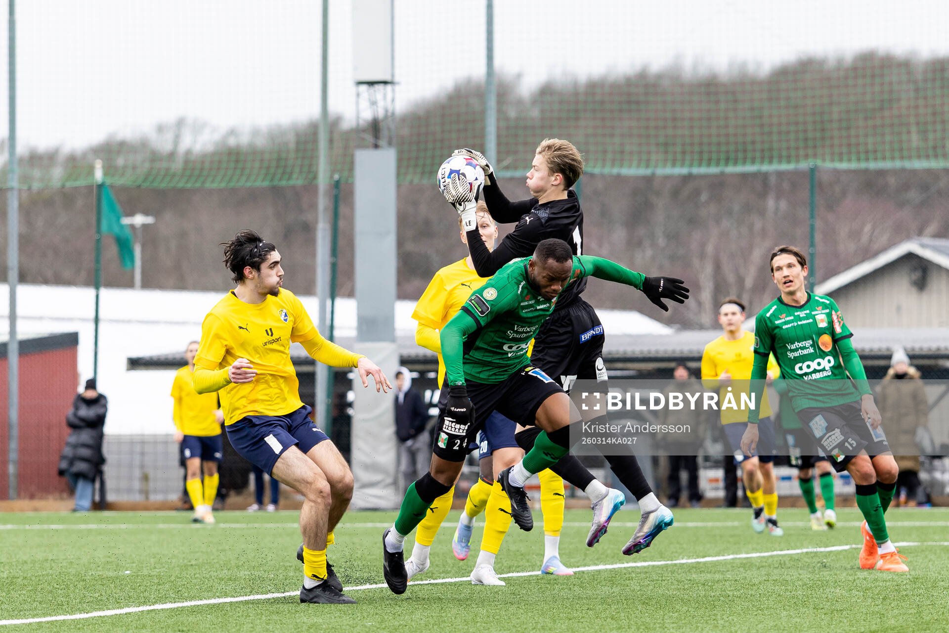 Ljungskiles målvakt Lukas Eriksson