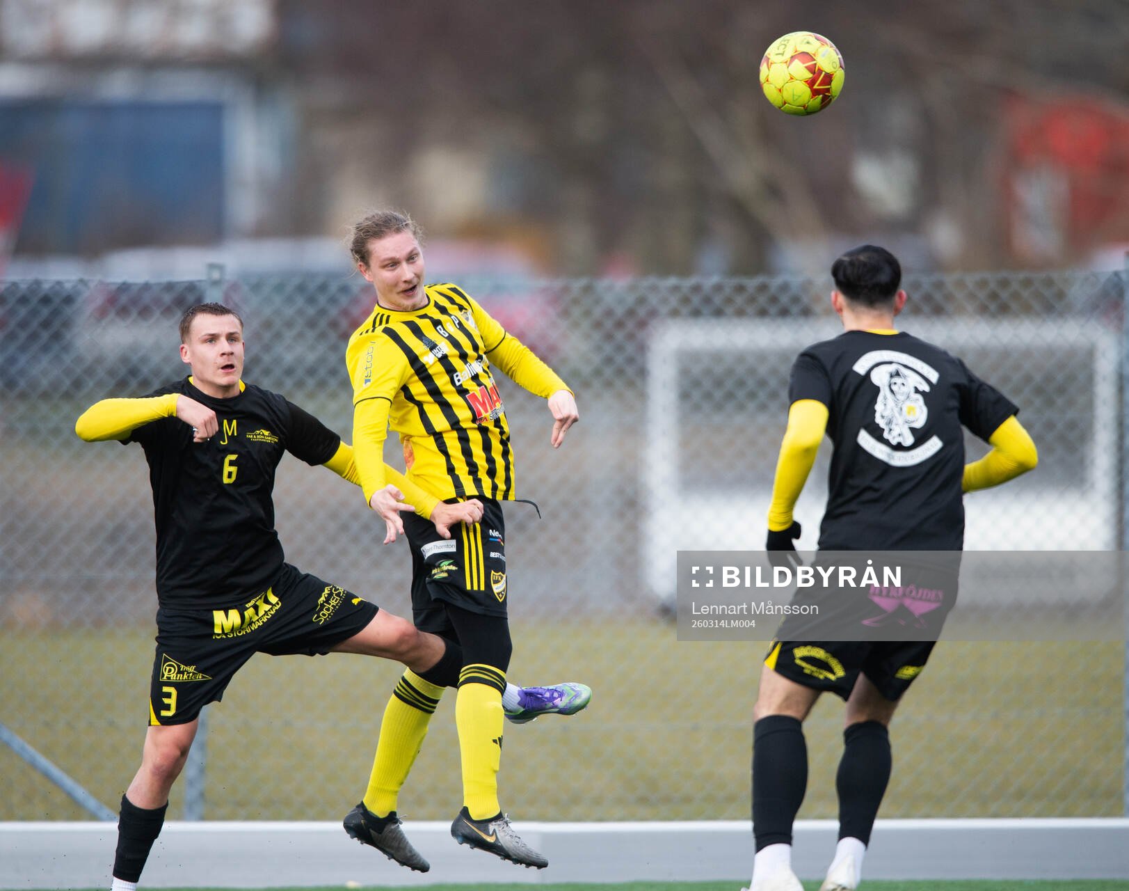 IFK Hässleholms Lucas Johnsson i matchen mellan IFK