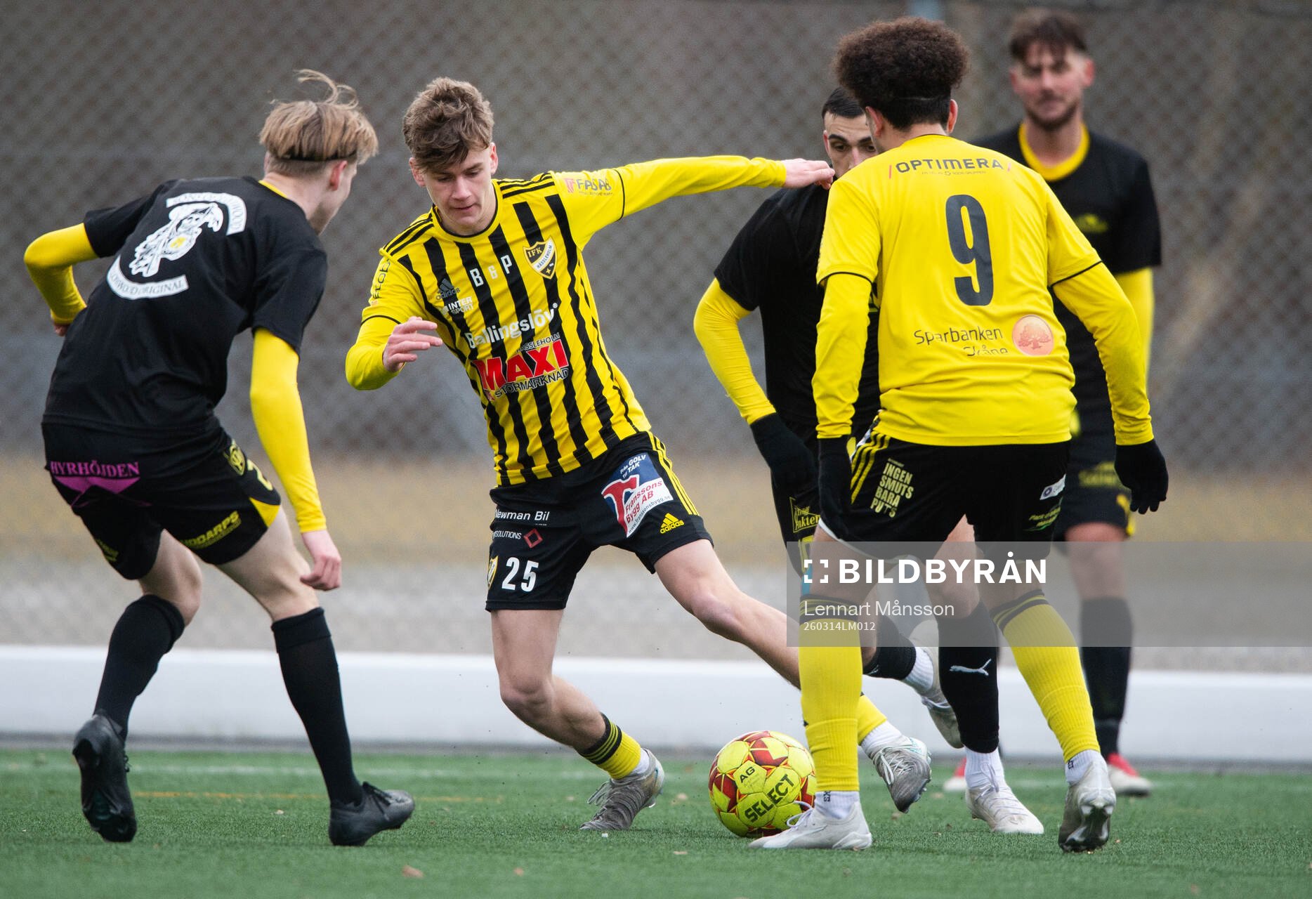 IFK Hässleholms Neo Jakobsson i matchen mellan IFK