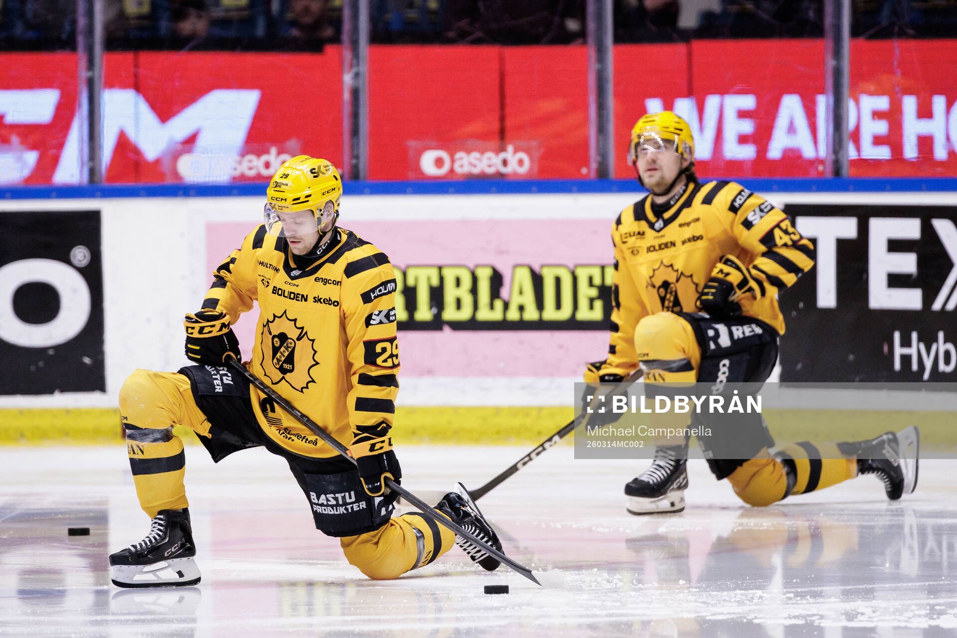 Skellefteås Mikkel Aagaard och Max Krogdahl