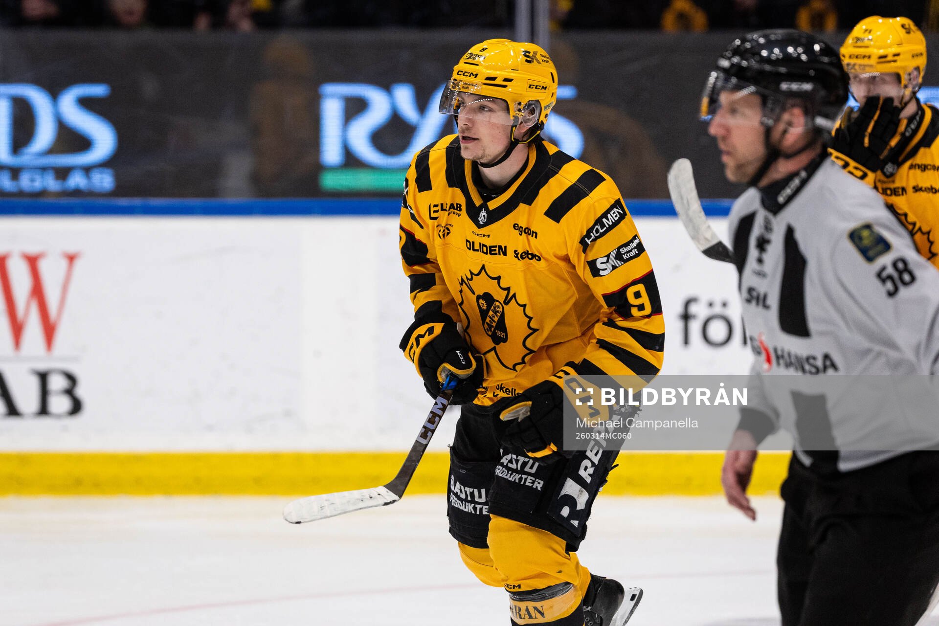 Skellefteås Victor Stjernborg jublar