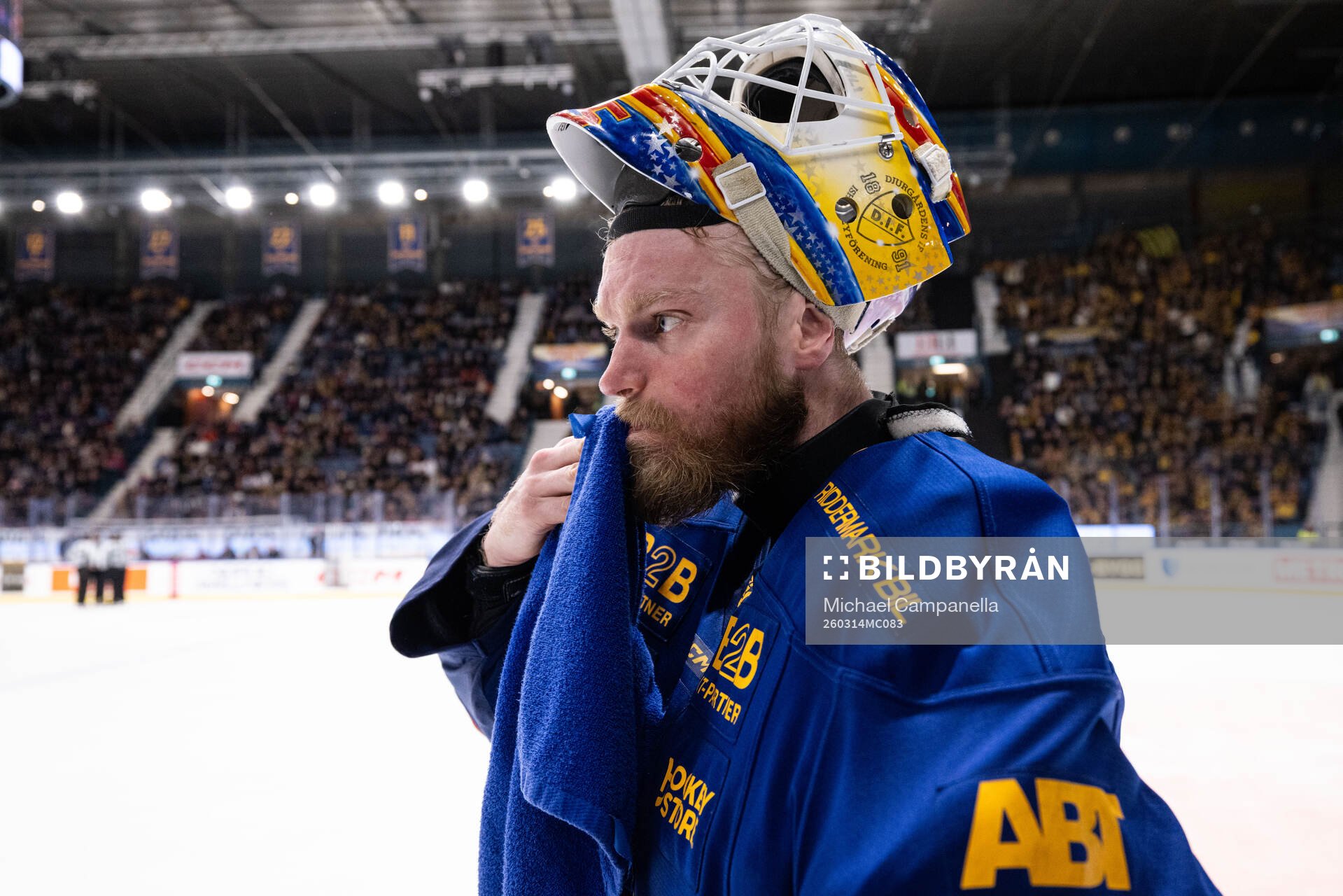 Djurgårdens målvakt Magnus Hellberg