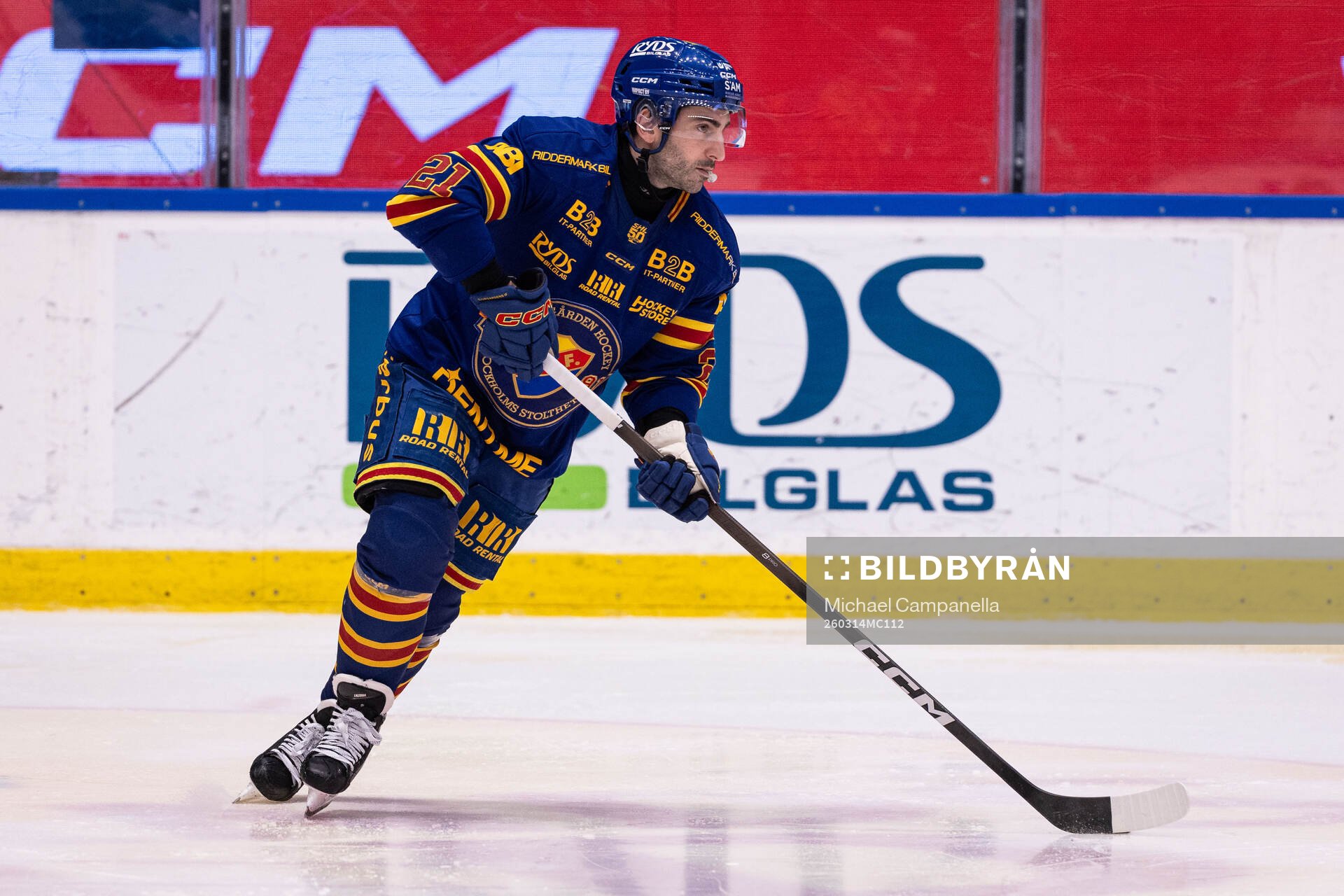 Djurgårdens Joseph Laleggia