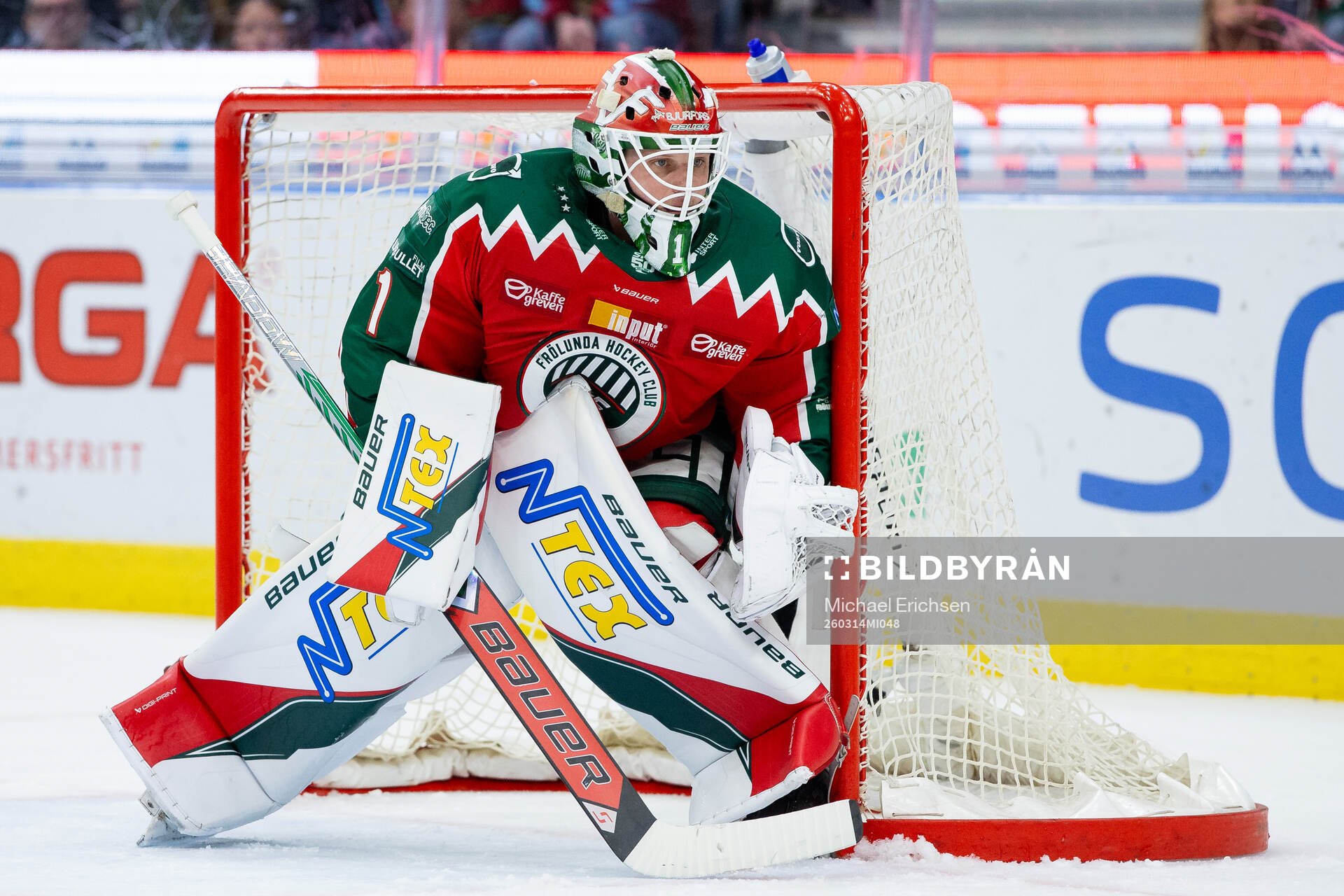 Frölundas målvakt Lars Johansson