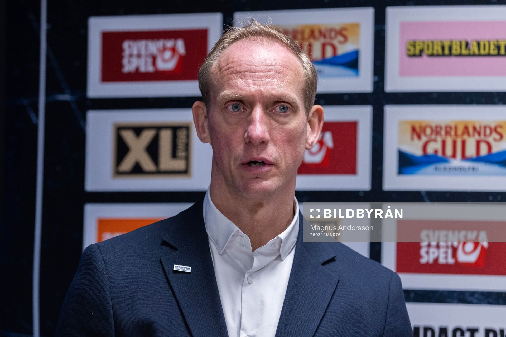 Linköpings tränare Mikael Håkanson