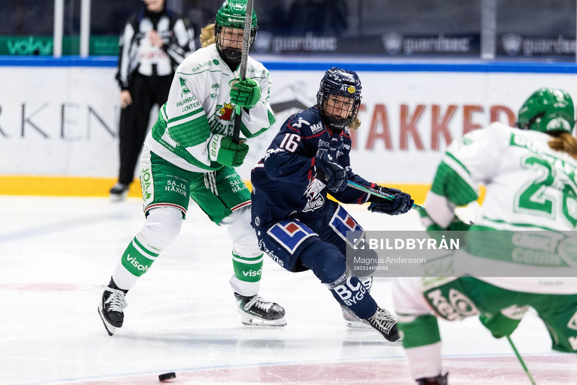 Rögles Ida Press och Linköpings Marthe Pabsdorff Brunvold