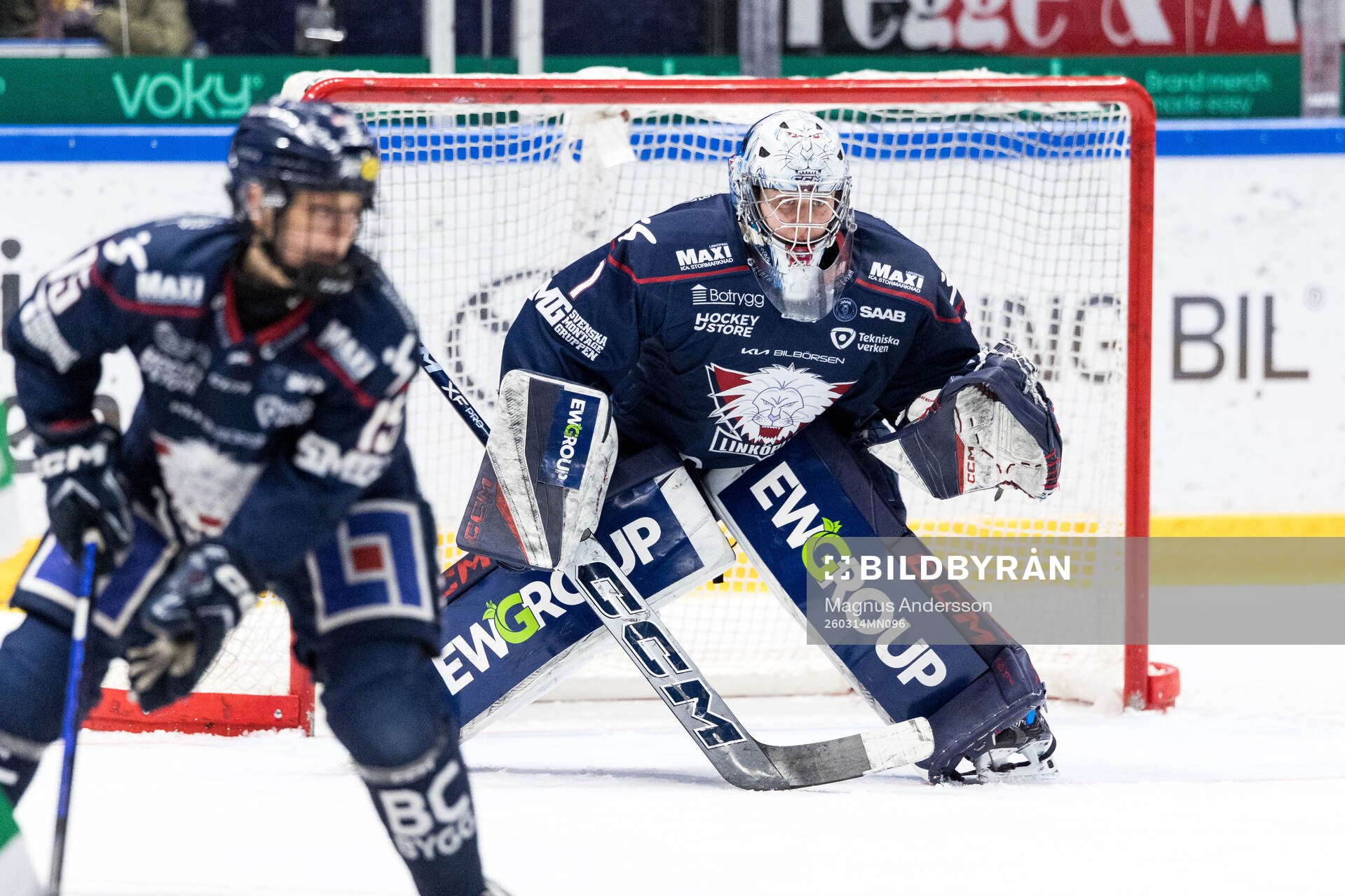 Linköpings målvakt Ebba Svensson Träff