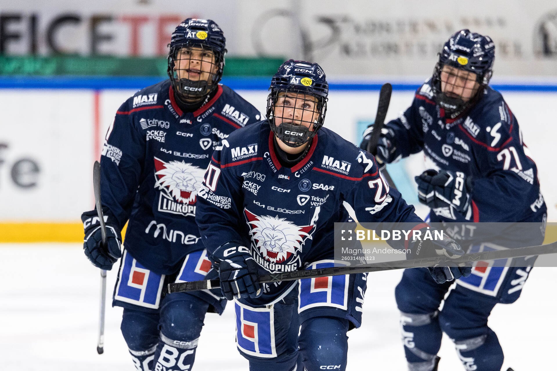 Linköpings Lova Blom jublar